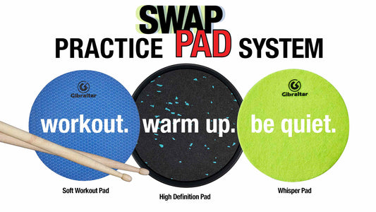 Elevate Your Drumming Practice with the Revolutionary Gibraltar Swap Pad System image | Gibraltar