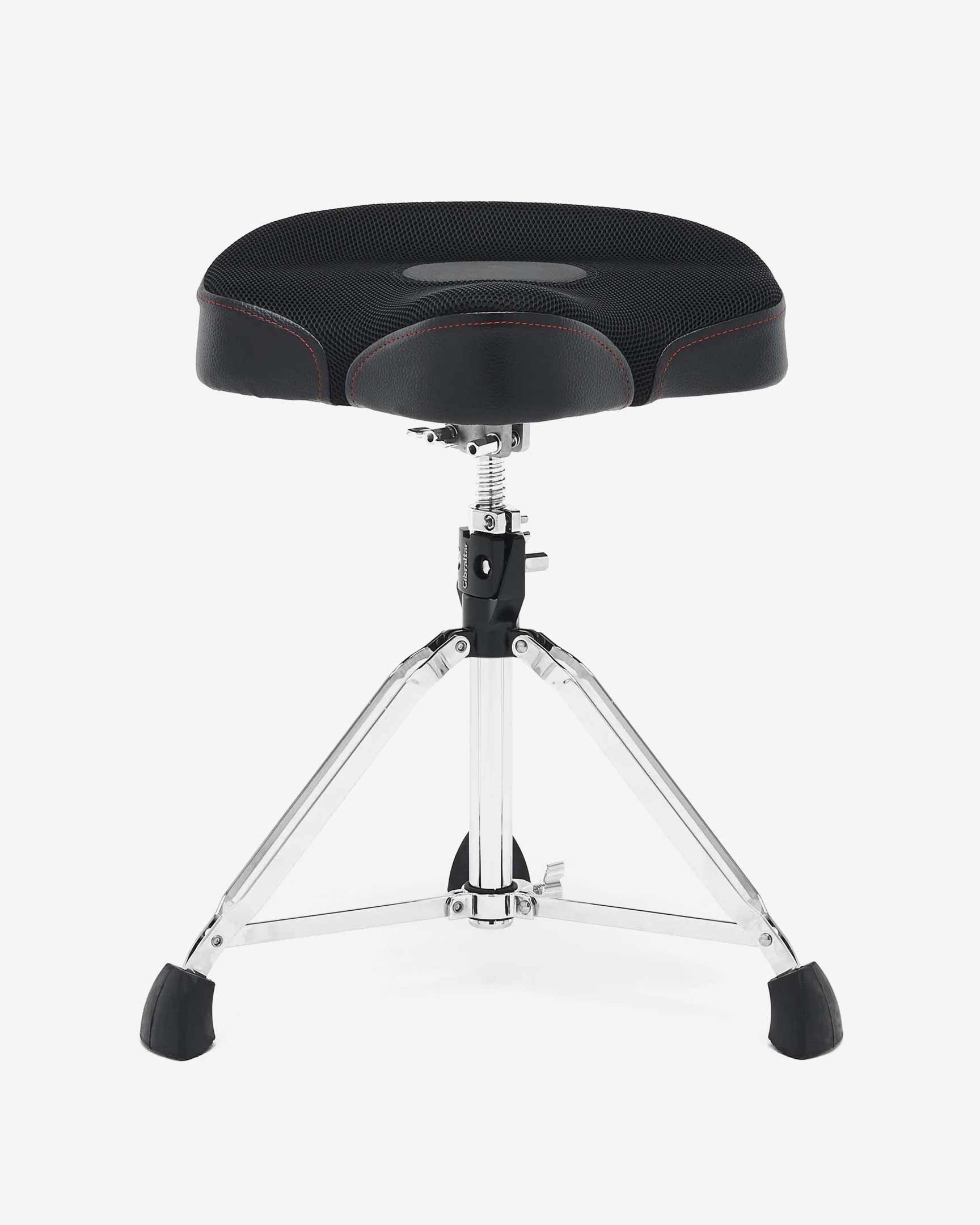 Gibraltar 9608MW2T 9000 Series 17" Airtech Mesh Saddle Drum Throne