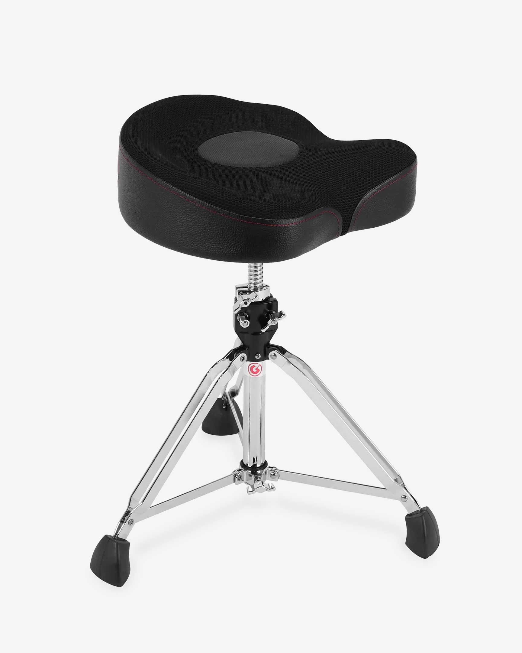 Gibraltar 9608MW2T 9000 Series 17" Airtech Mesh Saddle Drum Throne