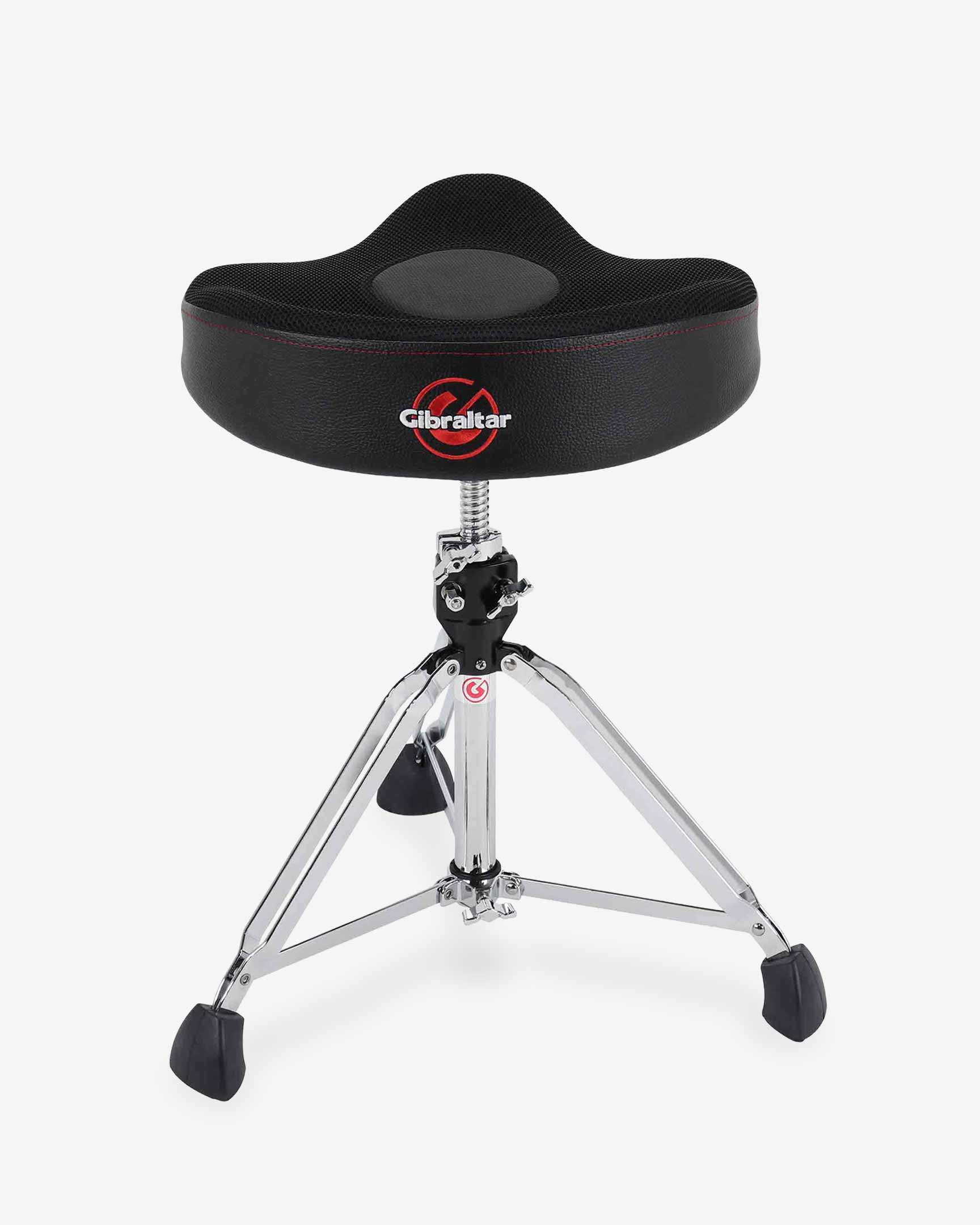 Gibraltar 9608MW2T 9000 Series 17" Airtech Mesh Saddle Drum Throne