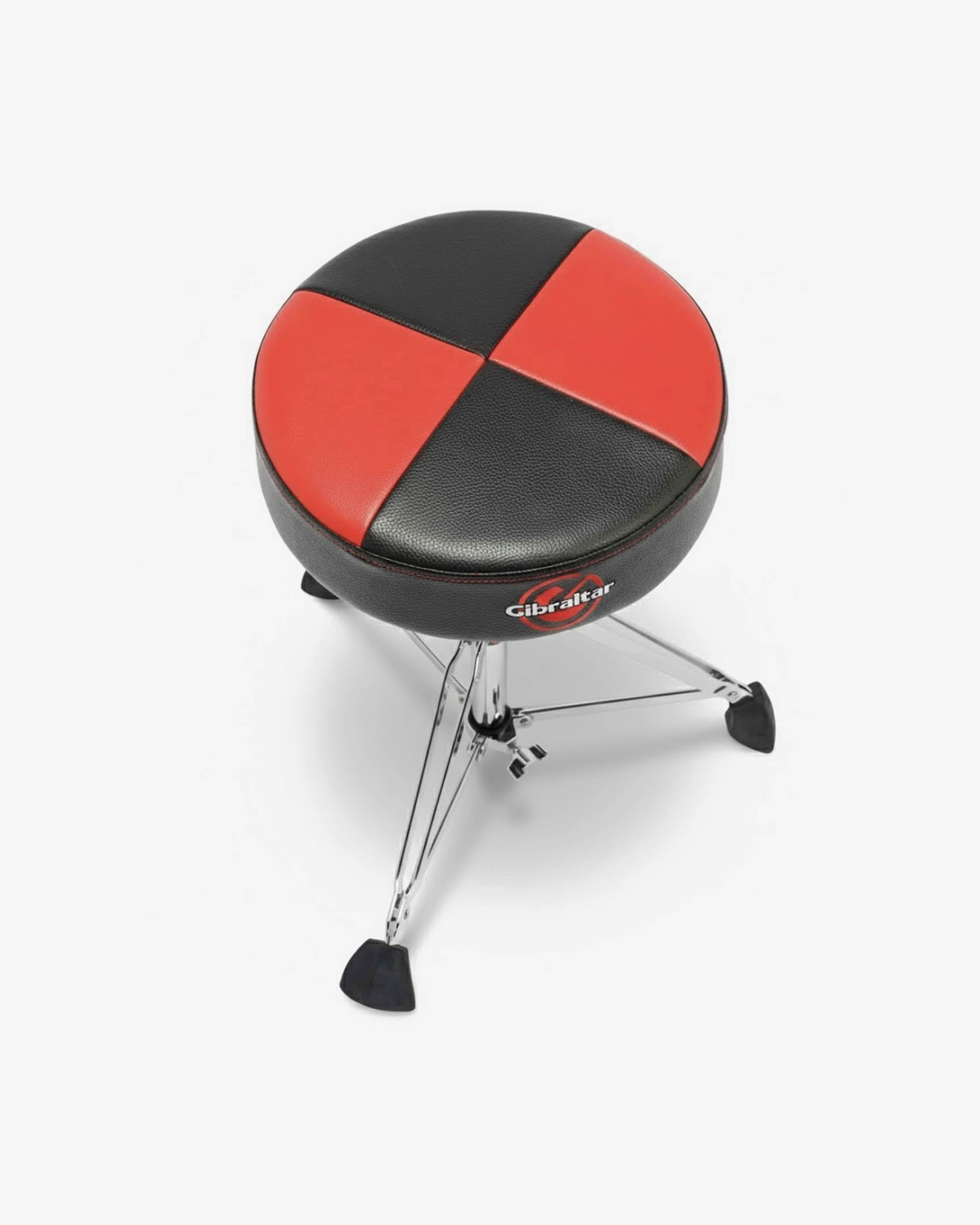 Gibraltar 9608RQPRB 9000 Series 13" Round Drum Throne