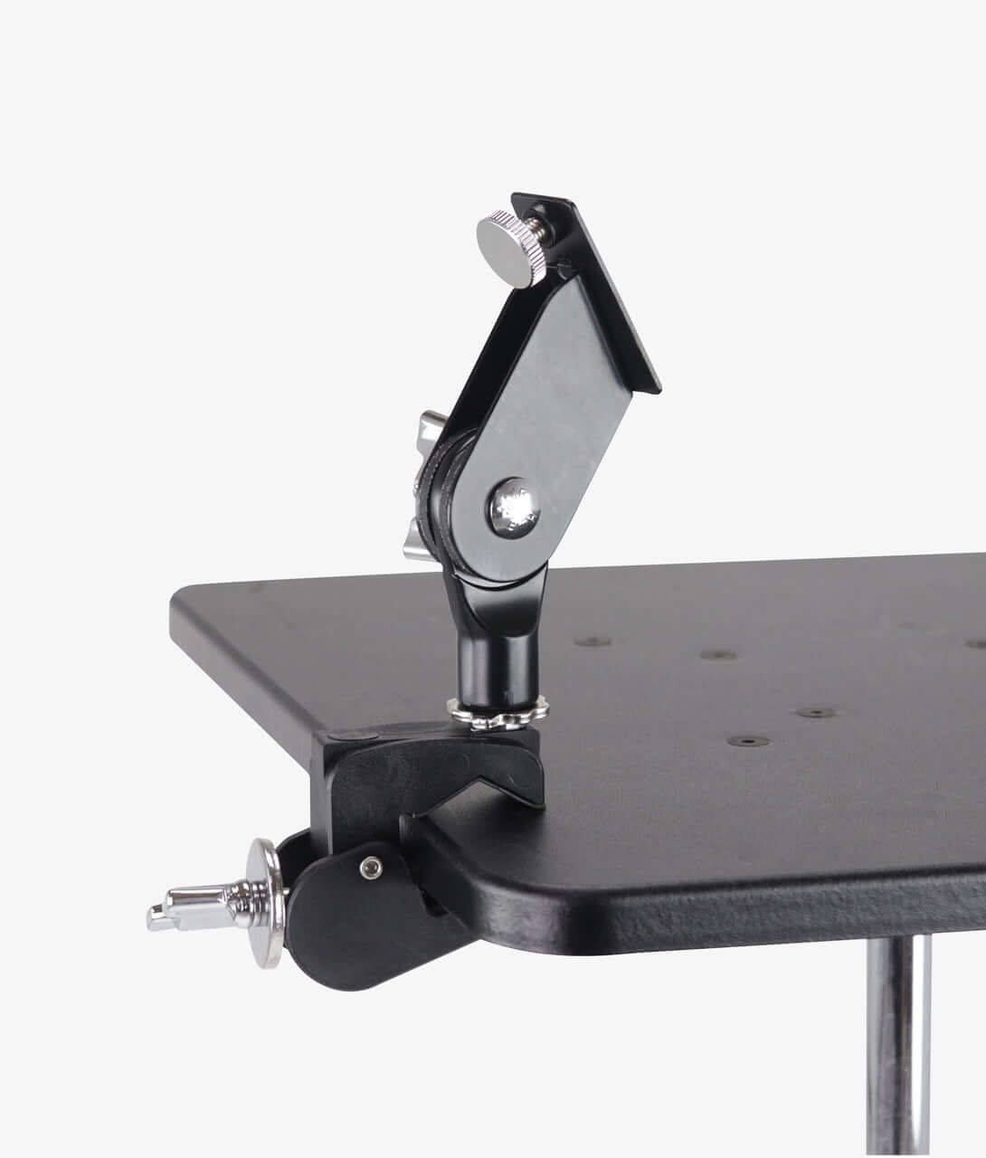 Gibraltar SC-GMDC Mini Desk with Angle Mount and Dual Adjust C Clamp Table/Stand Mount - Percussion Table | Gibraltar