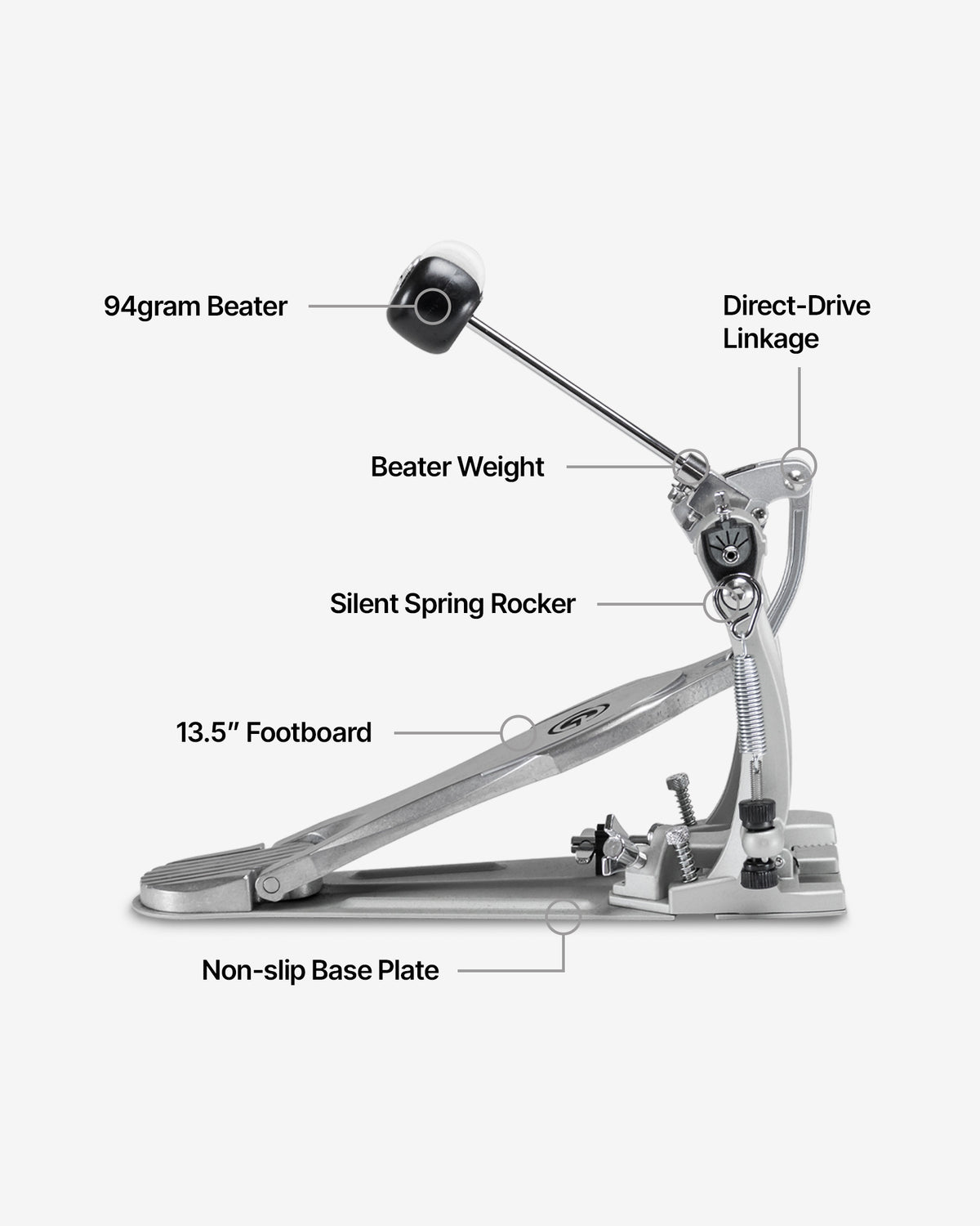 Gibraltar GTC6DD Tour Class Direct Drive Bass Drum Pedal