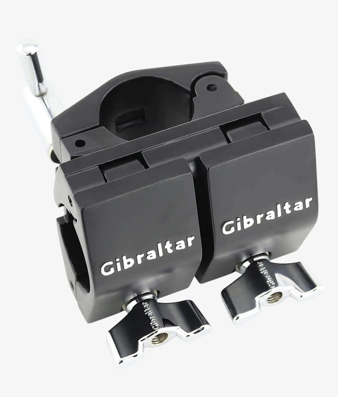 Gibraltar SC-GRSDRA 1.5" Black Right Angle Double Drum Rack Clamp - Drum Rack Clamp | Gibraltar