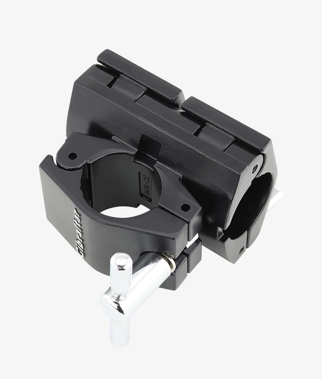 Gibraltar SC-GRSDRA 1.5" Black Right Angle Double Drum Rack Clamp - Drum Rack Clamp | Gibraltar