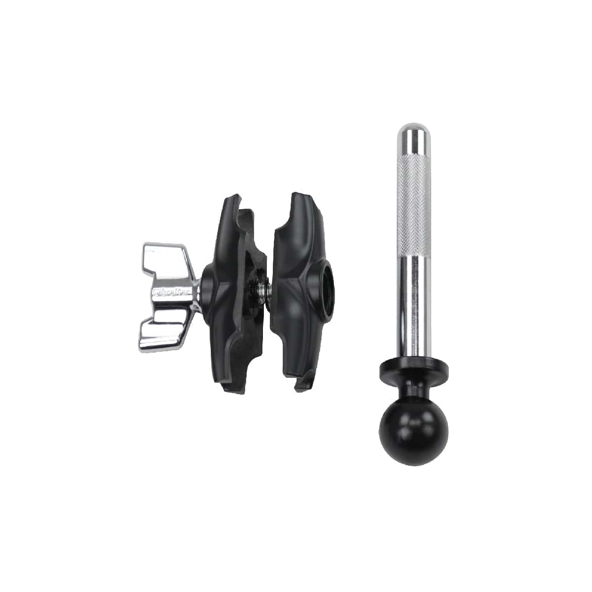 Gibraltar SC-DAEP Dual adjust 5" ball mount Extension post 12.7mm - Microphone Holder | Gibraltar