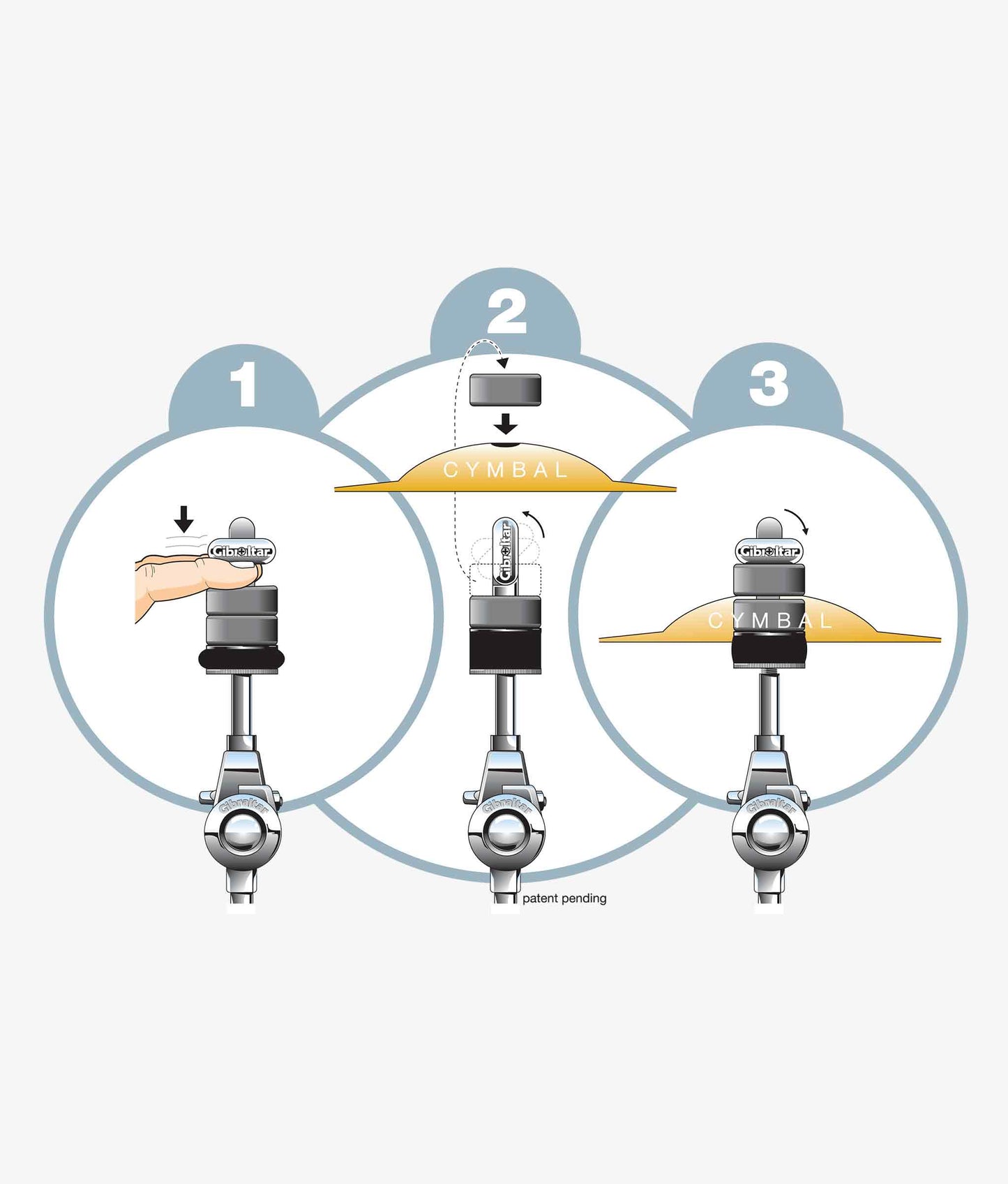 Gibraltar SC-SNA Swing Nut - Cymbal Stand Part | Gibraltar