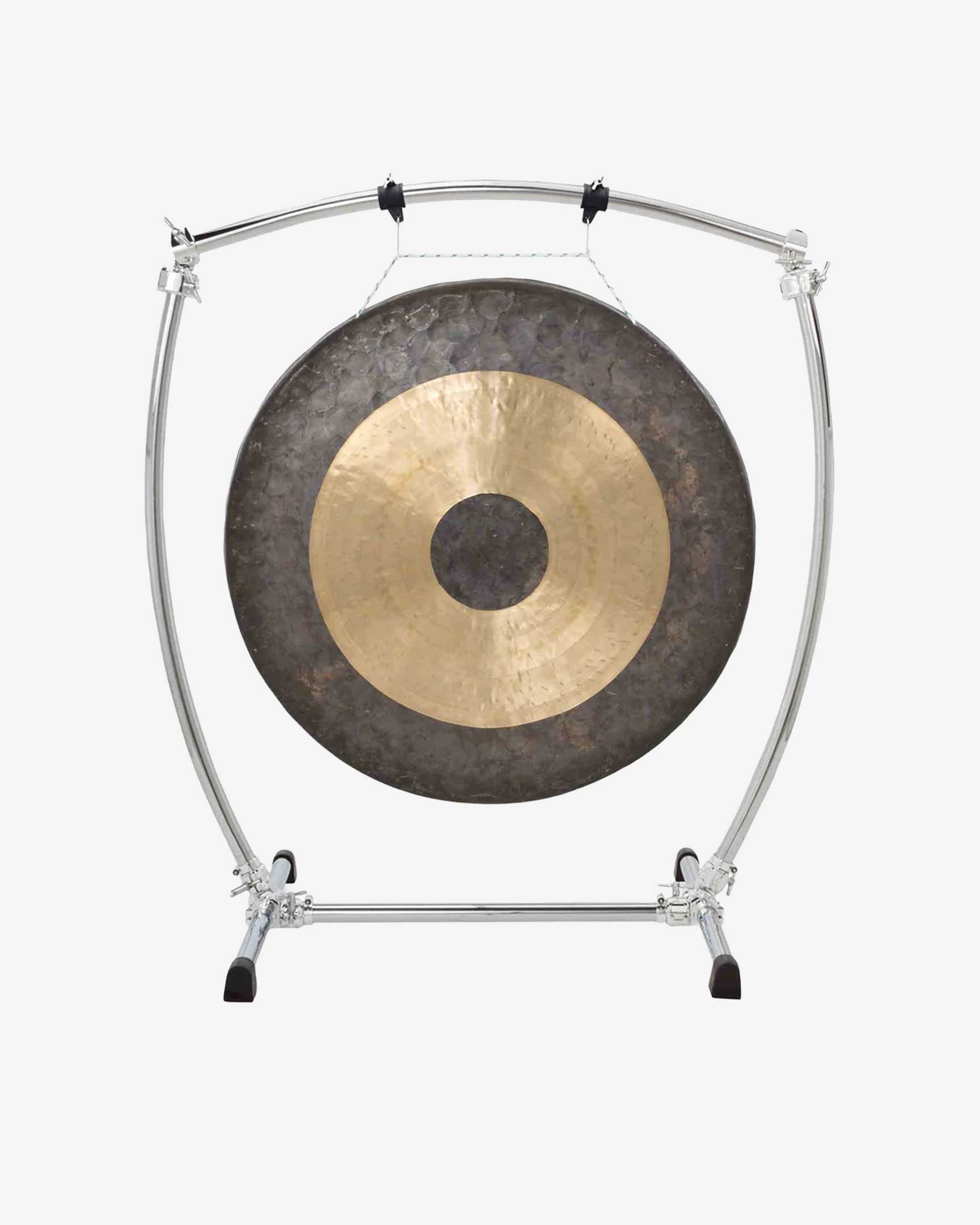 Gibraltar GCSCG-L Curved Bar Gong Stand with Chrome Clamps