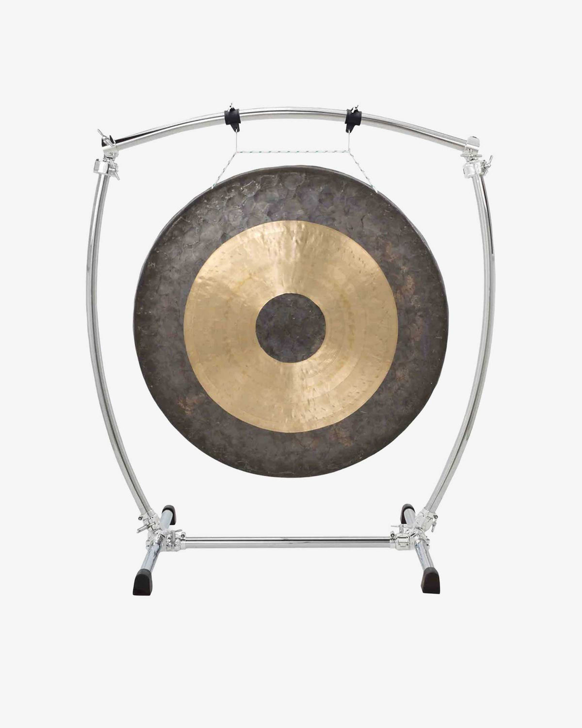Gibraltar GCSCG-L Curved Bar Gong Stand with Chrome Clamps
