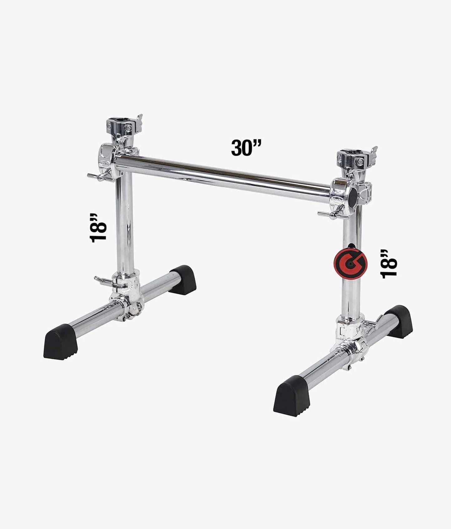 Gibraltar GSSMS Stealth Drum Rack Side Mount System with Chrome Clamps