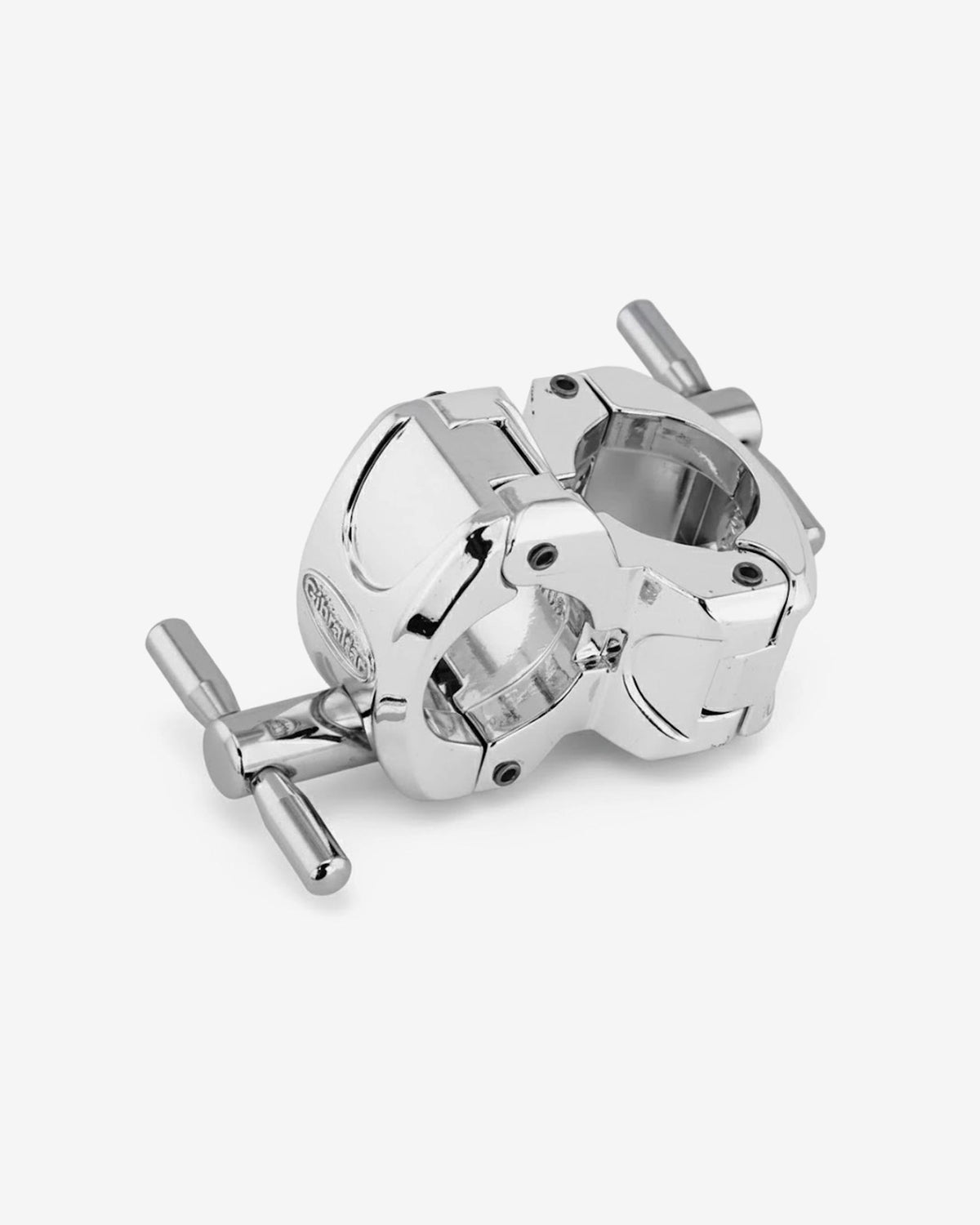 Gibraltar SC-GCRQT Chrome Series Quick T-Leg Clamp – Heavy-Duty Curved Bar Clamp For Drum Hardware