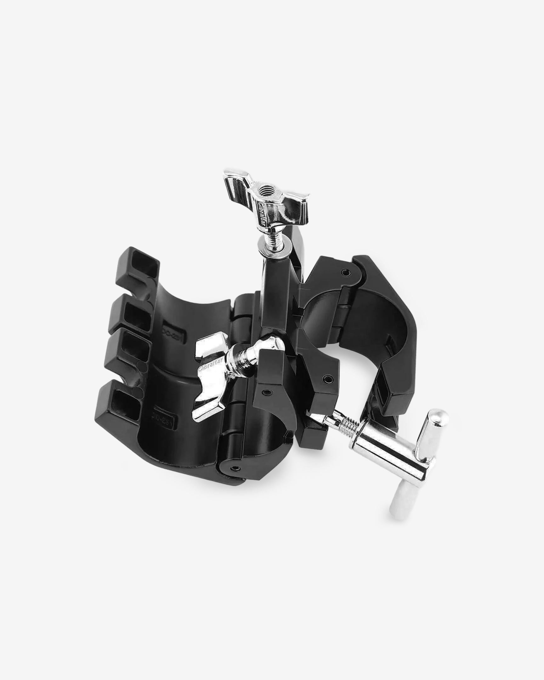 Gibraltar SC-GRSDRA 1.5" Black Right Angle Double Drum Rack Clamp
