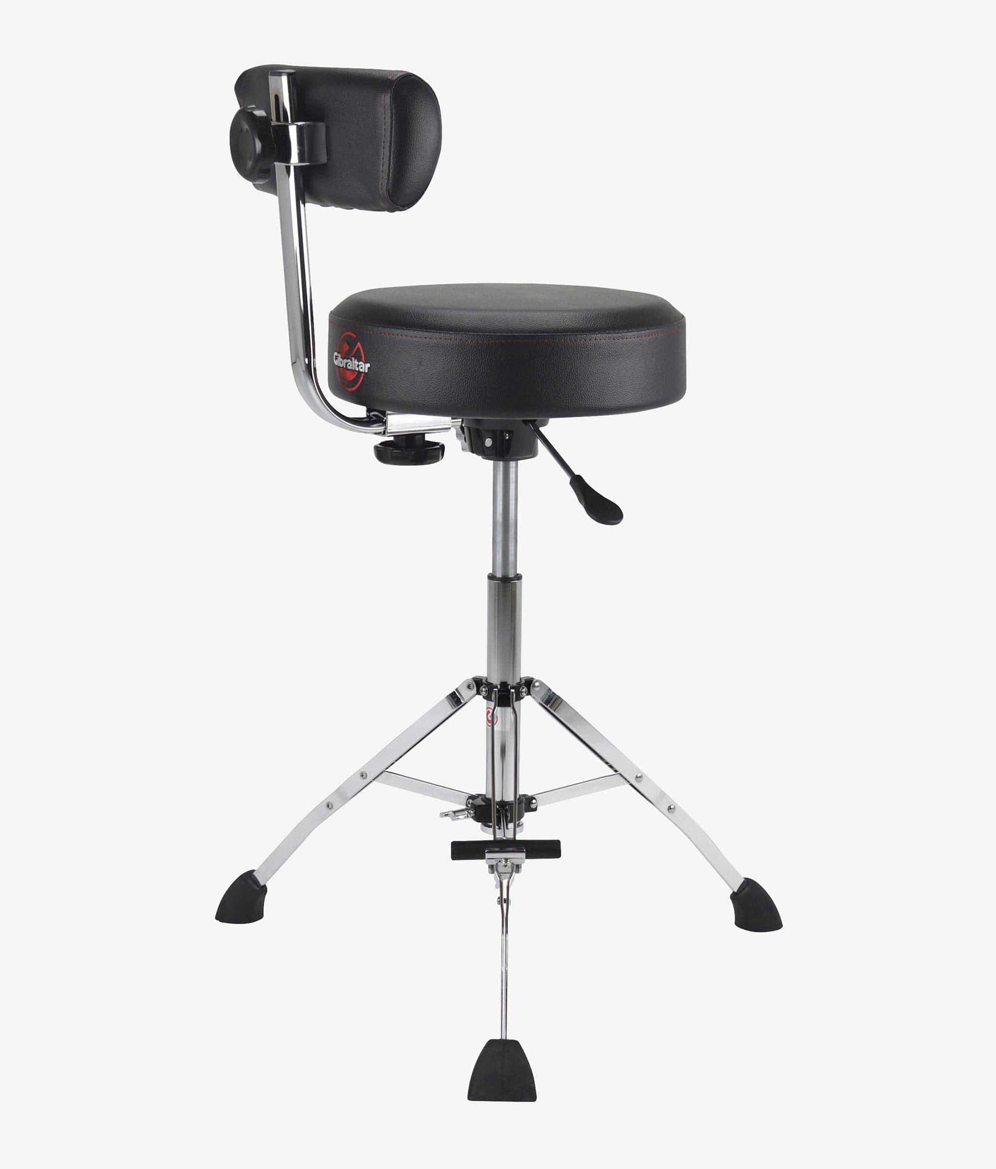 Gibraltar 9608HRTB 15" Hydraulic Tall Round Drum Throne - Drum Throne | Gibraltar