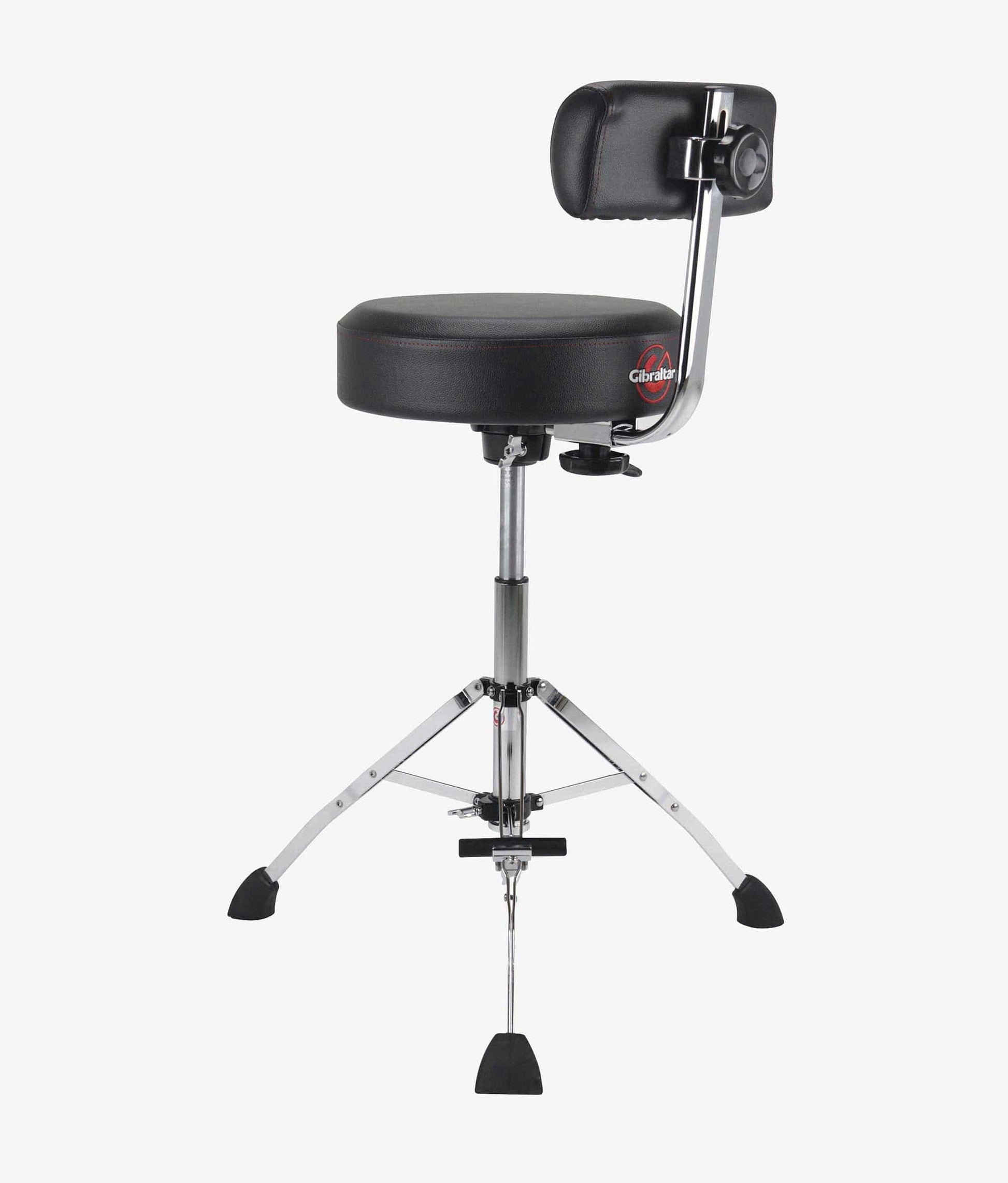 Gibraltar 9608HRTB 15" Hydraulic Tall Round Drum Throne - Drum Throne | Gibraltar