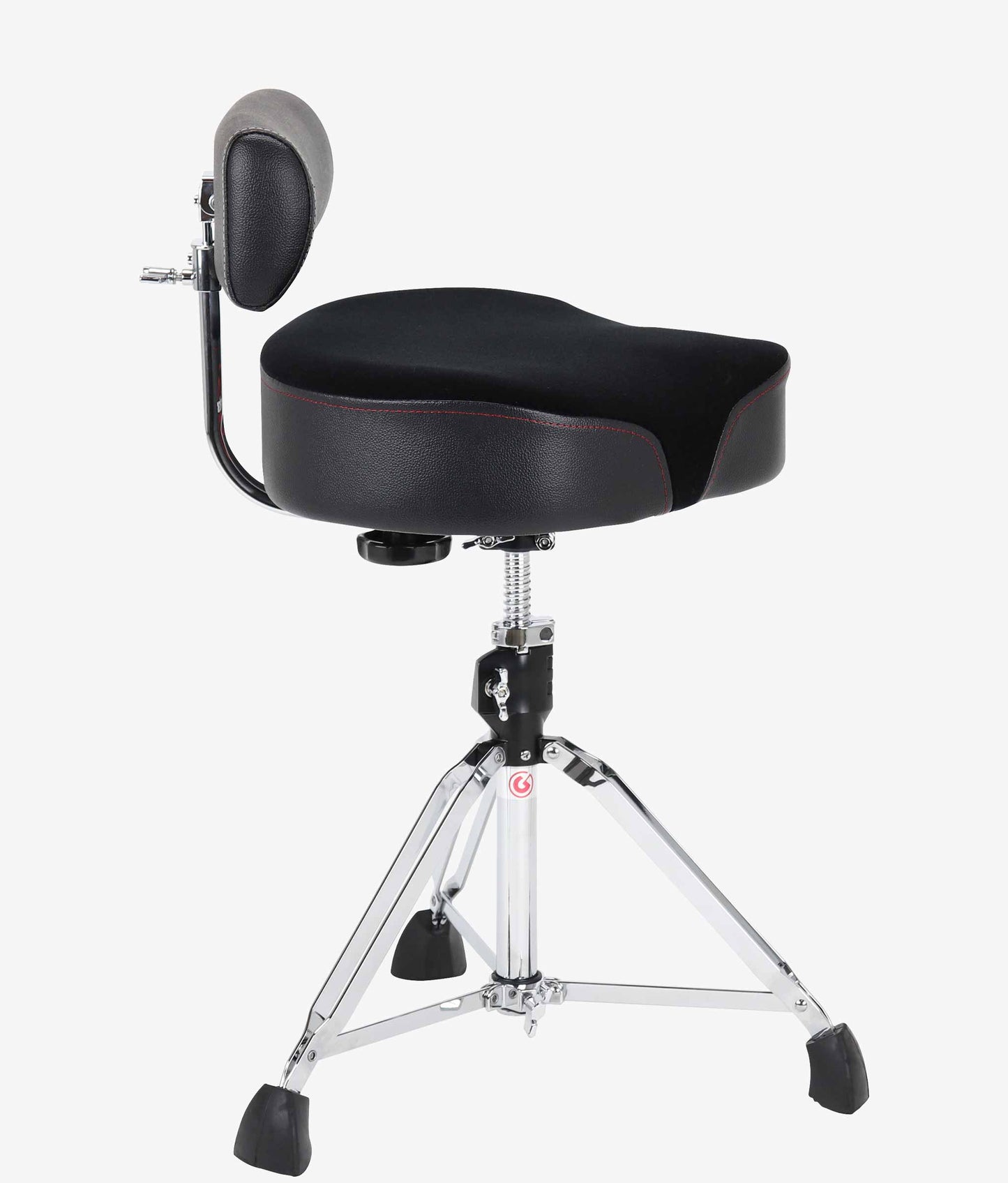 Gibraltar 9808OS-AB 9000 Series 18" Cordura Drum Throne with Backrest - Drum Throne | Gibraltar