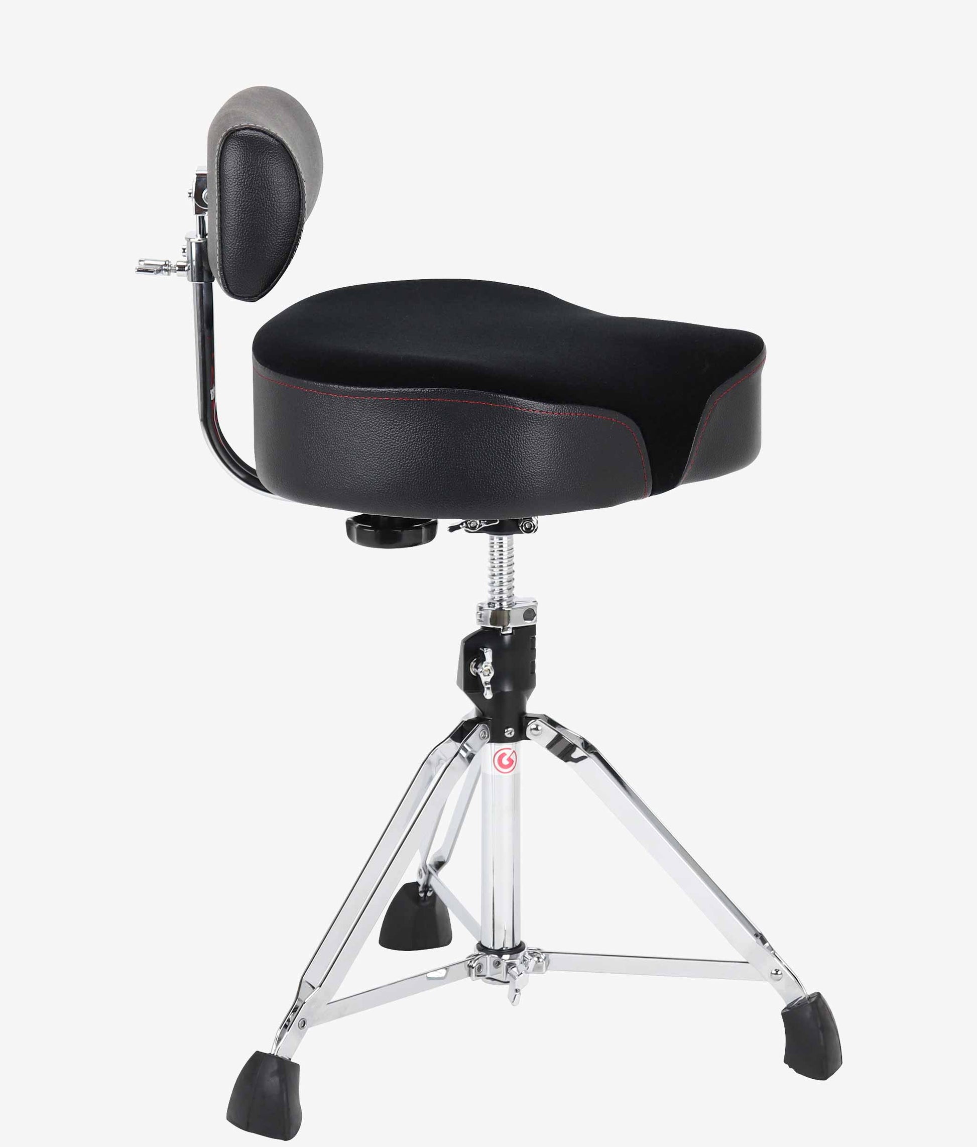 Gibraltar 9808OS-AB 9000 Series 18" Cordura Drum Throne with Backrest - Drum Throne | Gibraltar