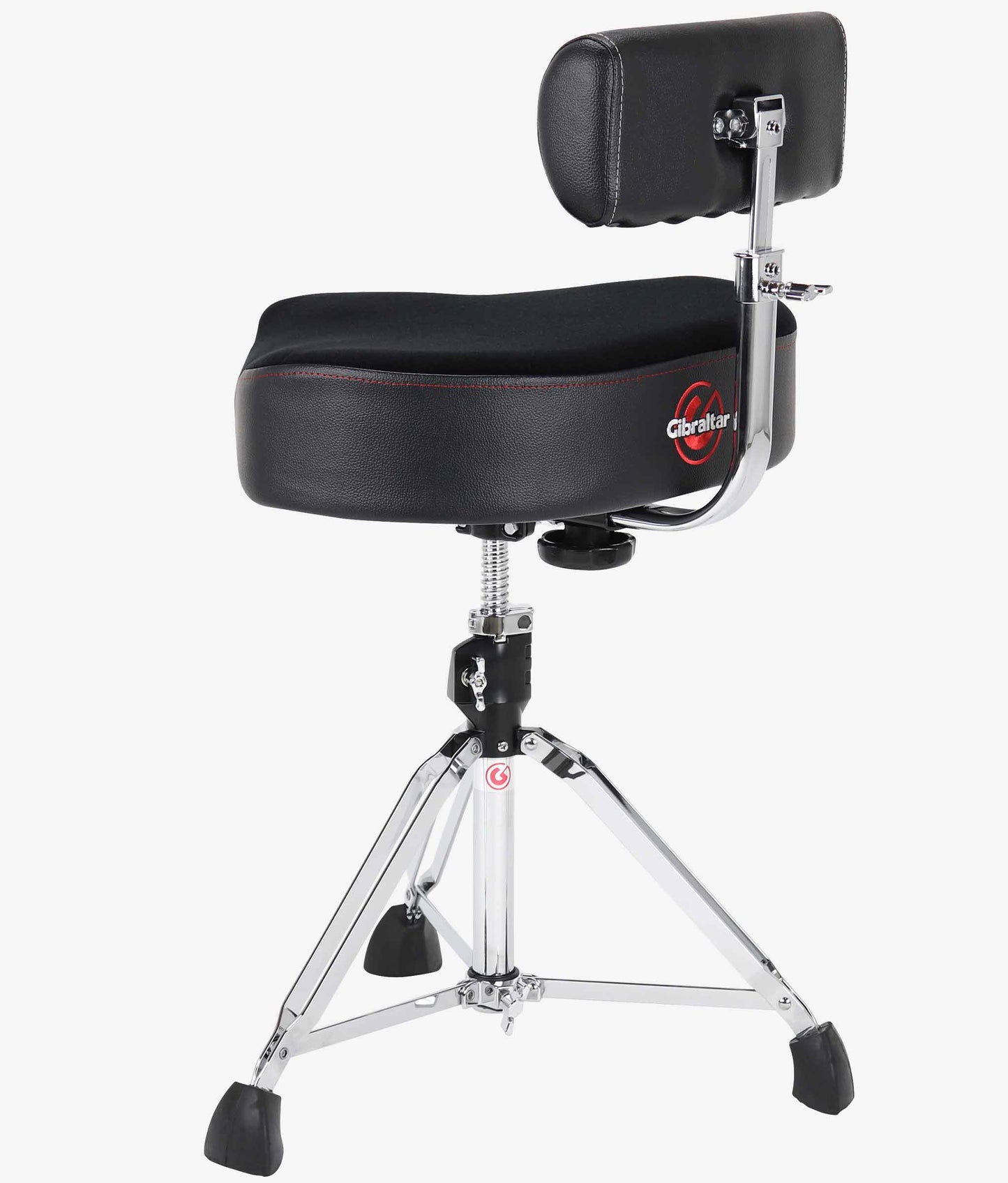 Gibraltar 9808OS-AB 9000 Series 18" Cordura Drum Throne with Backrest - Drum Throne | Gibraltar