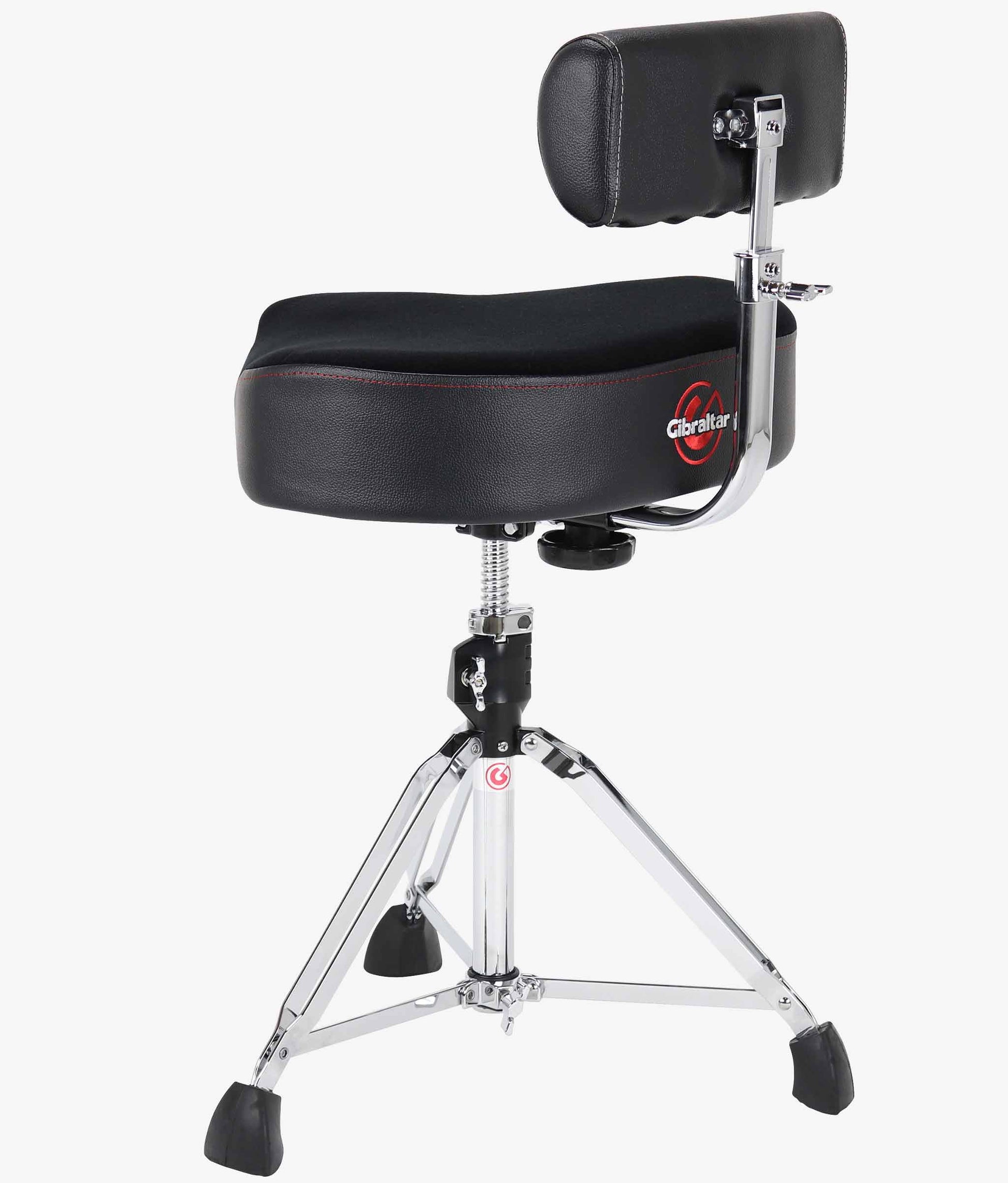 Gibraltar 9808OS-AB 9000 Series 18" Cordura Drum Throne with Backrest - Drum Throne | Gibraltar