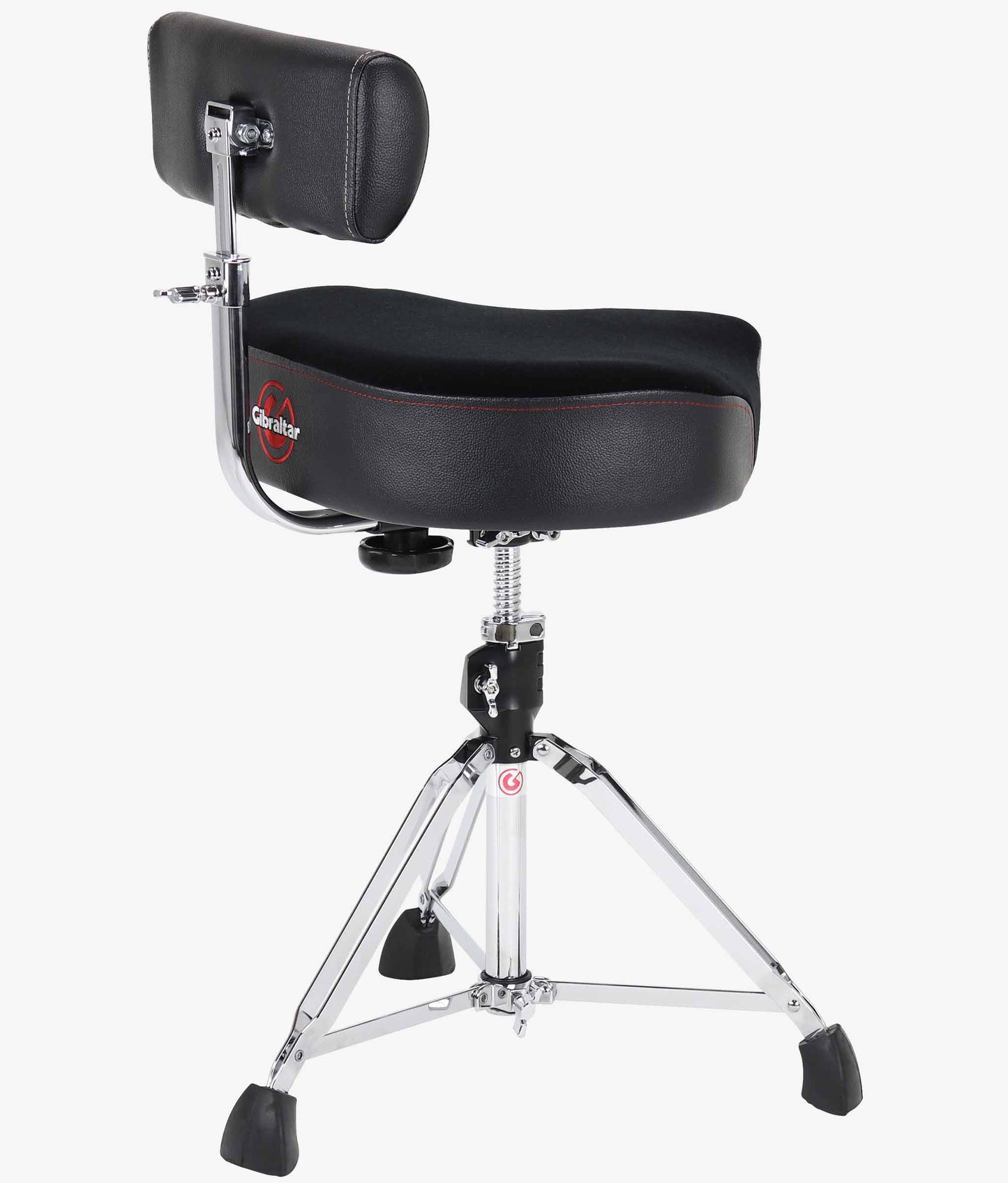 Gibraltar 9808OS-AB 9000 Series 18" Cordura Drum Throne with Backrest - Drum Throne | Gibraltar
