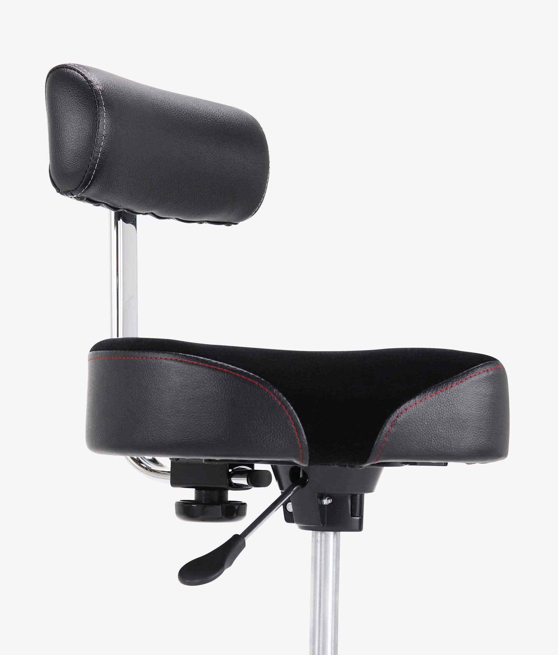 Gibraltar 9808HMB 16" Hydraulic Saddle Drum Throne - Drum Throne | Gibraltar