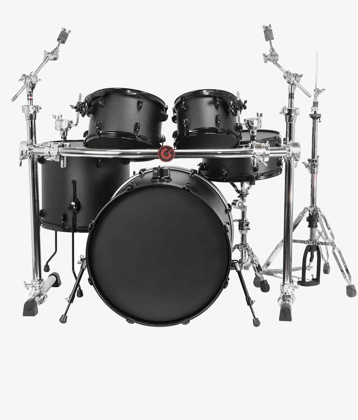 Gibraltar GCS302C Drum Rack Pack with Chrome Clamps and Boom Cymbal Arms - Drum Rack Pack | Gibraltar