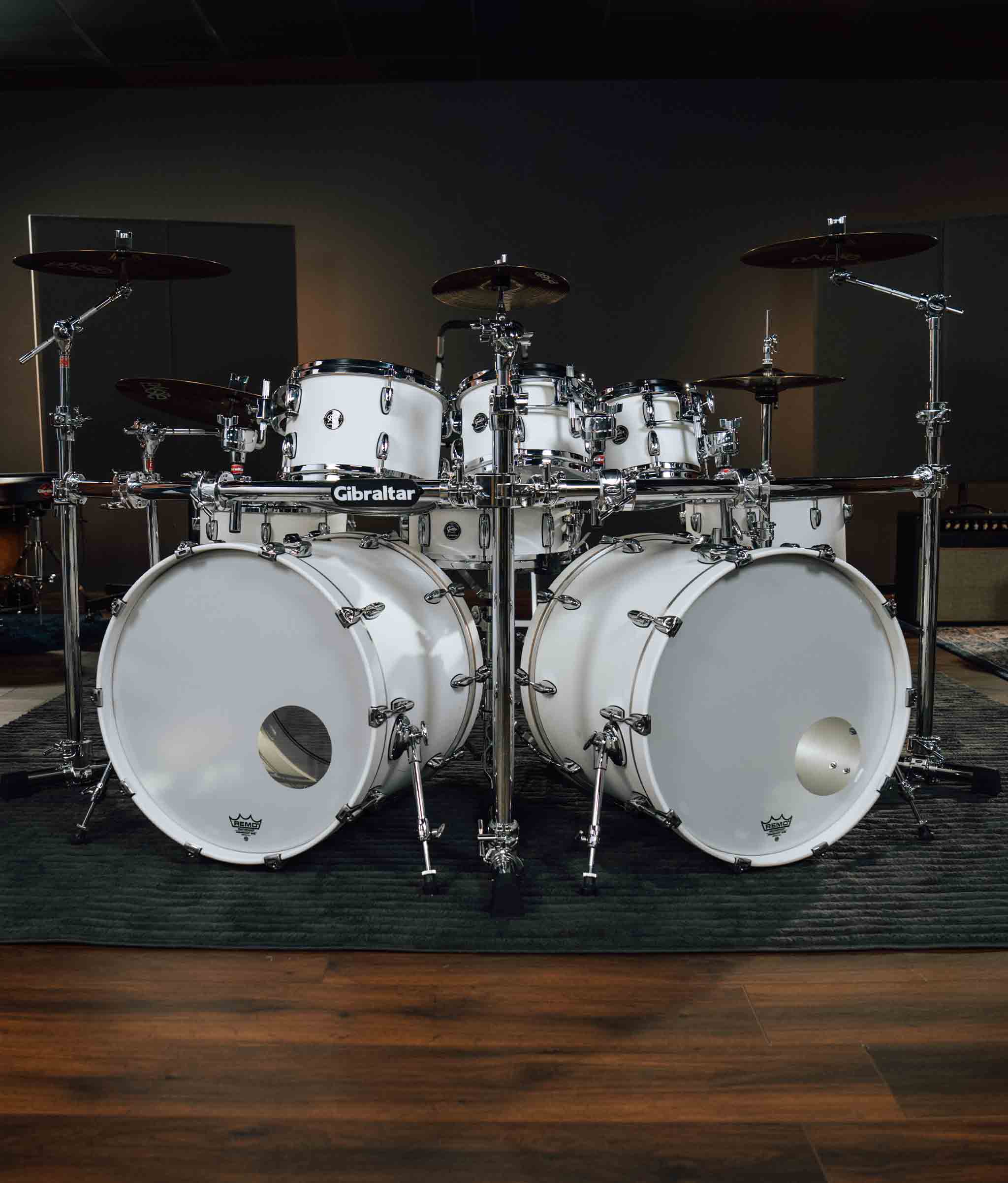 Chrome Series II Double Bass Drum Rack
