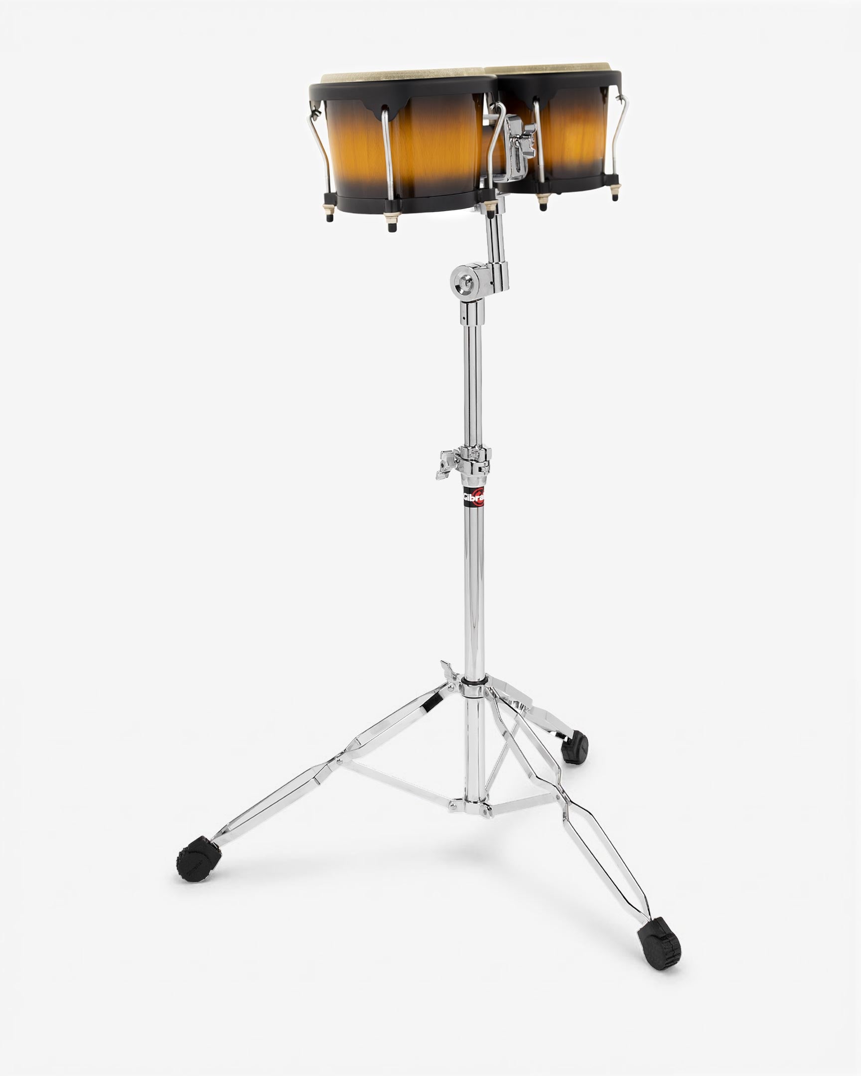 Gibraltar 5716 Medium Weight Double Braced Bongo Stand, Chrome