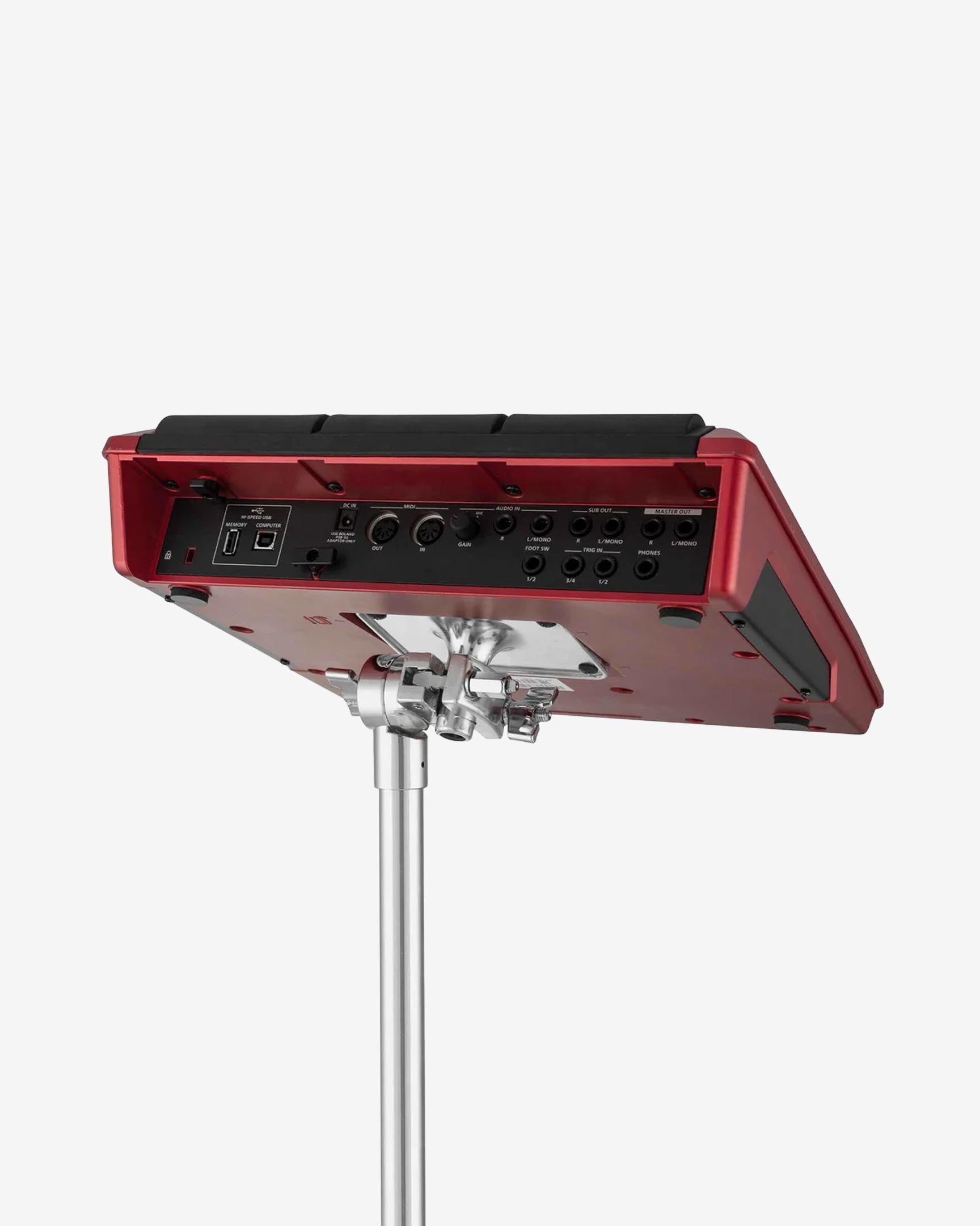 Gibraltar 6713E Double Braced Electronic Drum Module Stand, Chrome