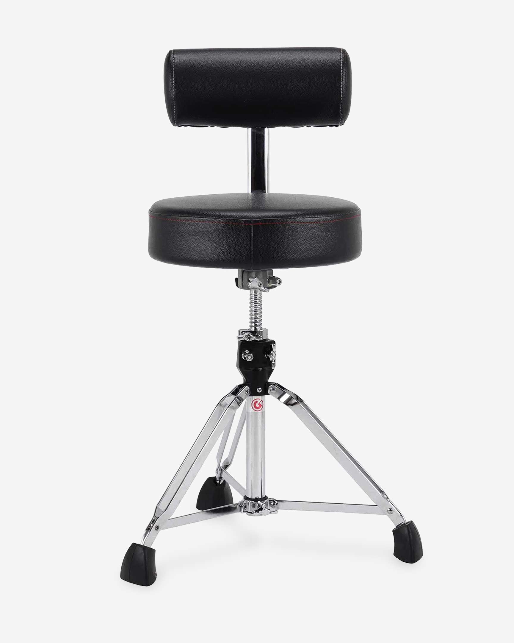 Gibraltar 9608RB 15" Round Drum Throne with Backrest