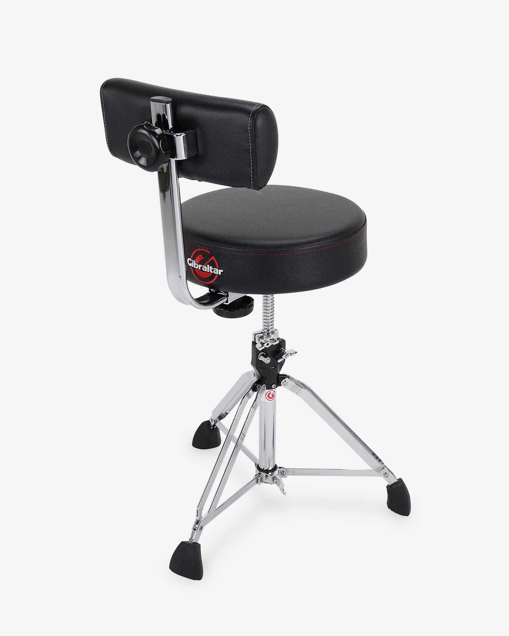 Gibraltar 9608RB 15" Round Drum Throne with Backrest