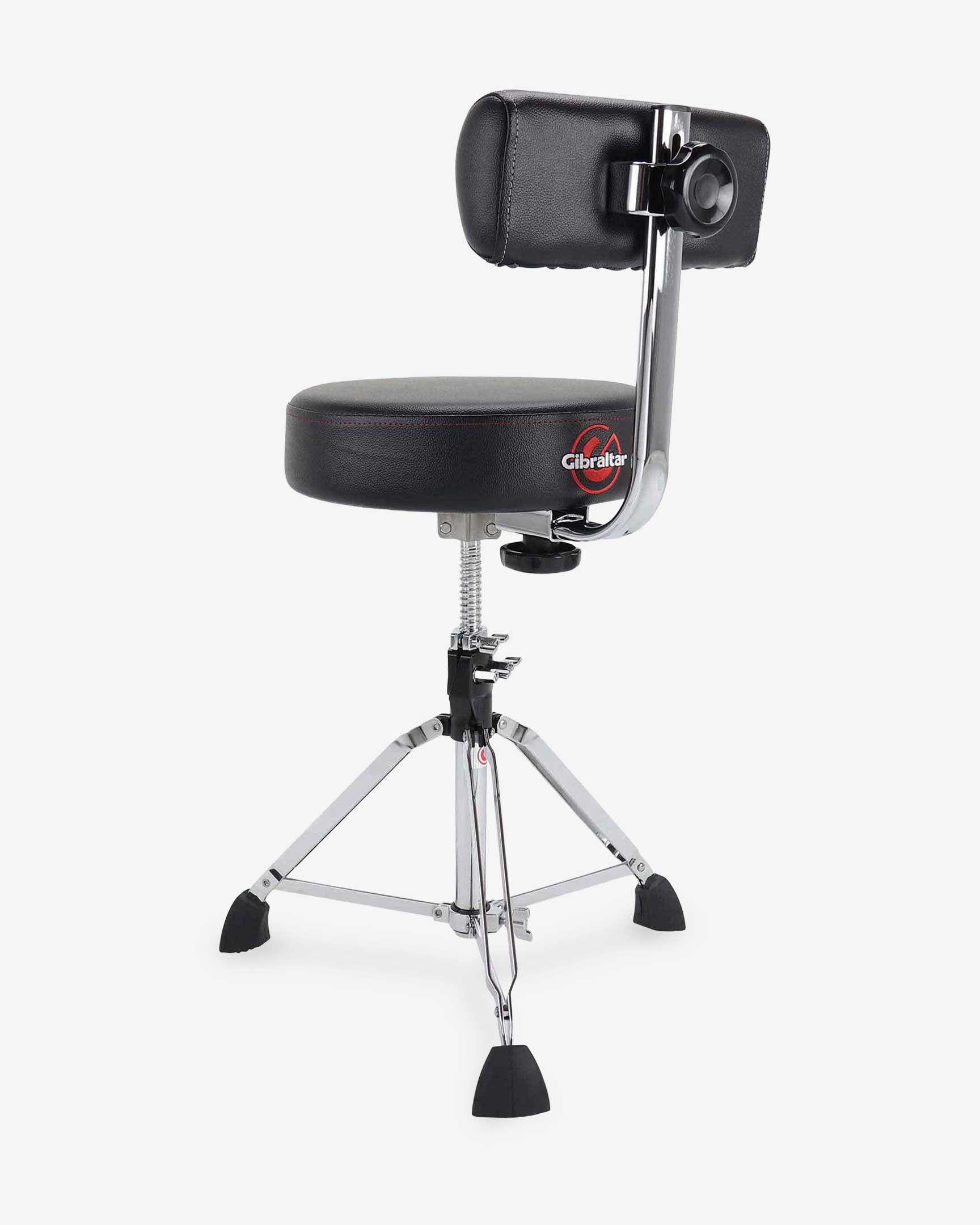 Gibraltar 9608RB 15" Round Drum Throne with Backrest