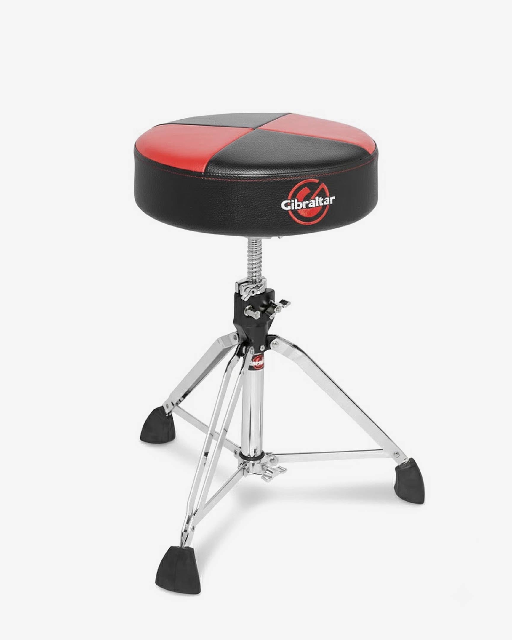 Gibraltar 9608RQPRB 9000 Series 13" Round Drum Throne