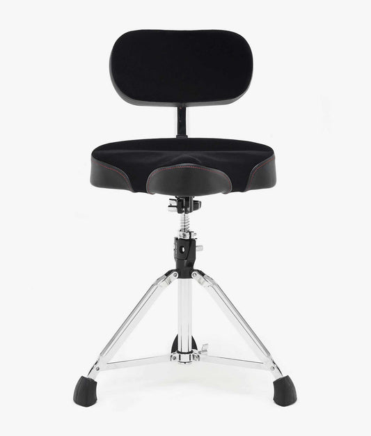Product Image of Gibraltar 9608MB 9000 Series 16" Cordura Saddle Drum Throne with Backrest