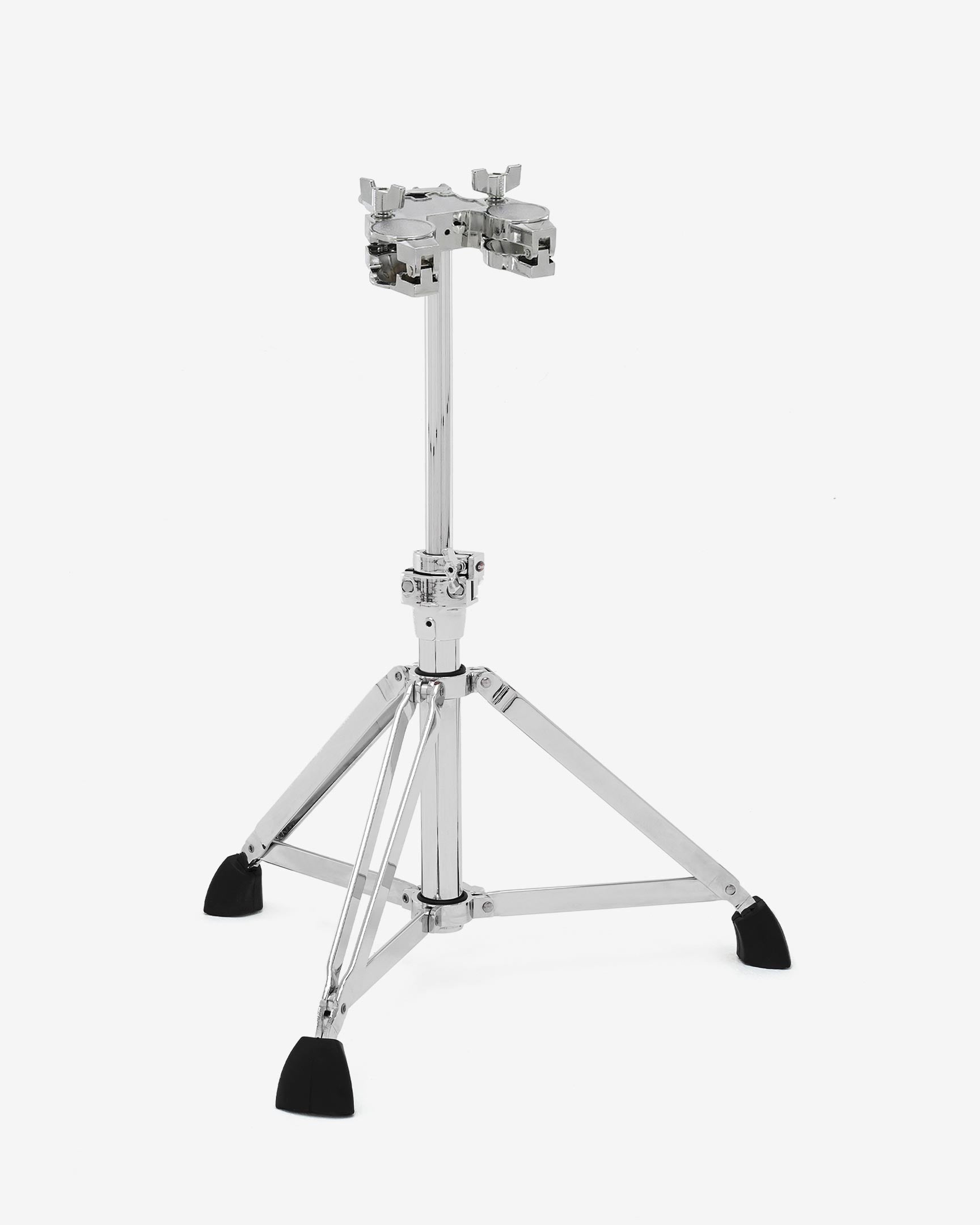 Gibraltar 9813DP Low Rise, Heavy-Duty Double Tom Stand, Chrome