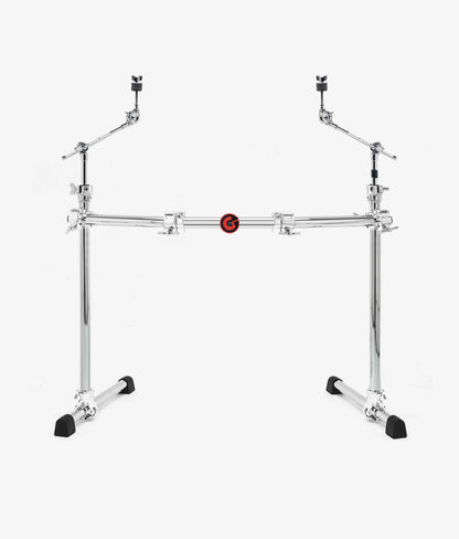 Gibraltar GCS302C Drum Rack Pack with Chrome Clamps and Boom Cymbal Arms - Drum Rack Pack | Gibraltar