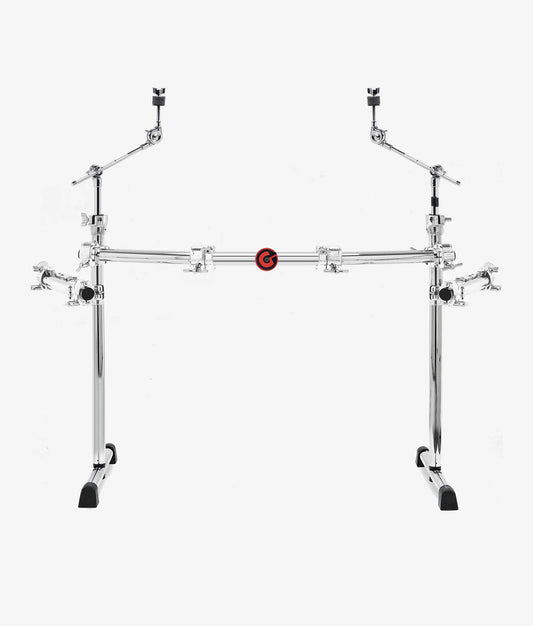 Gibraltar GCS302C Drum Rack Pack with Chrome Clamps and Boom Cymbal Arms - Drum Rack Pack | Gibraltar