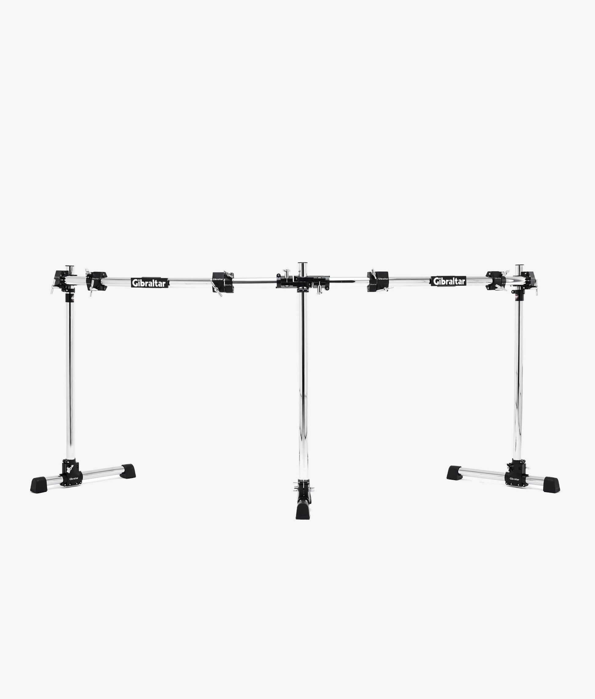 Gibraltar GRS-850DBL Double Bass Drum Rack Pack with Black Clamps - Drum Rack Pack | Gibraltar