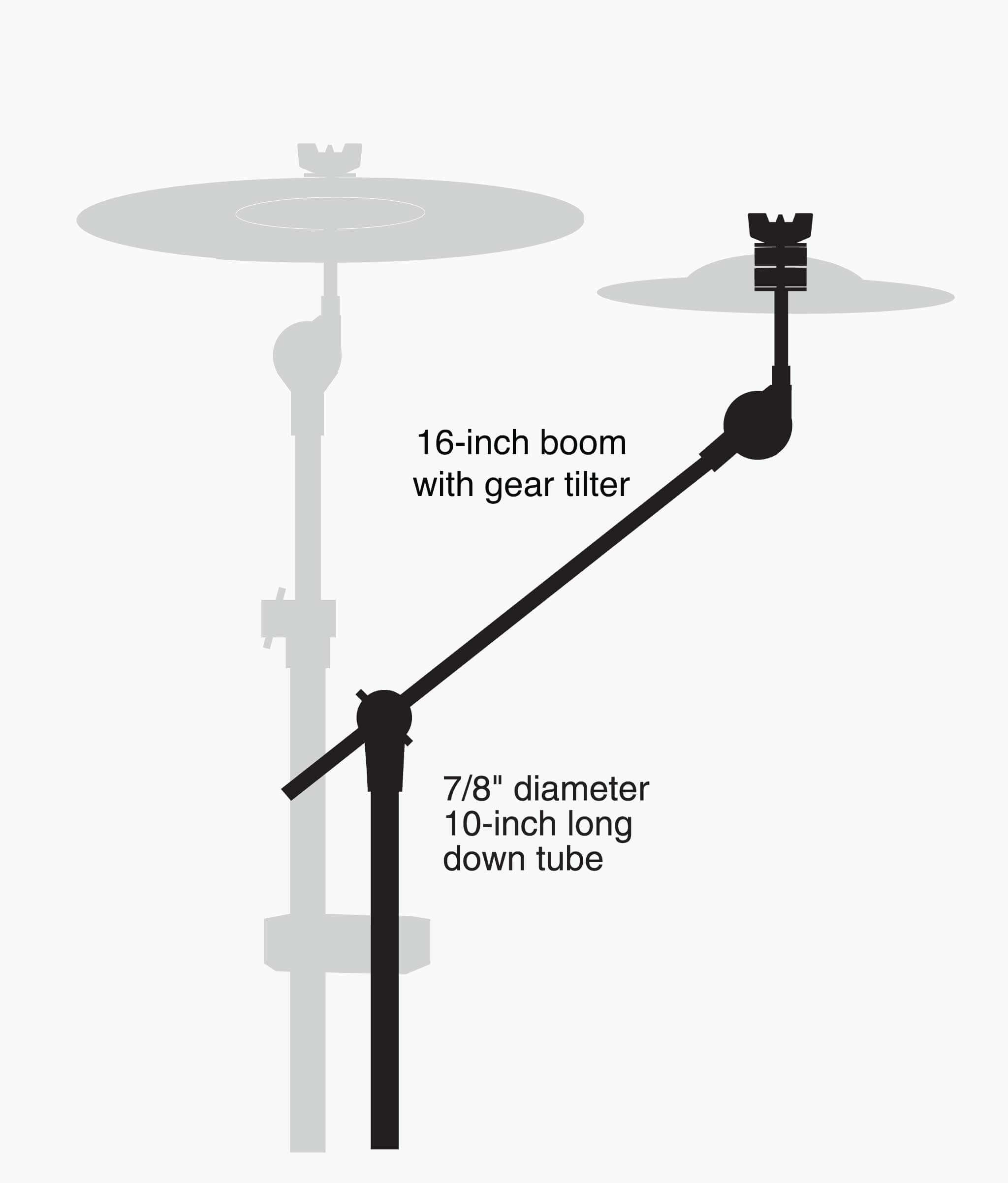 Gibraltar SC-4425B-1 16" Cymbal Boom Arm - Cymbal Boom Arm | Gibraltar