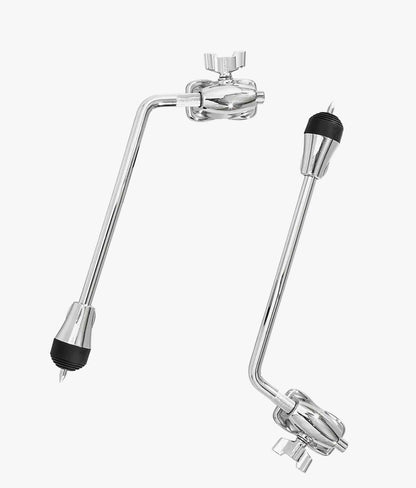 Gibraltar SC-GVS 12.7mm Vintage Floor Tom Conversion Spurs with Brackets Pair - Bass Drum Part | Gibraltar