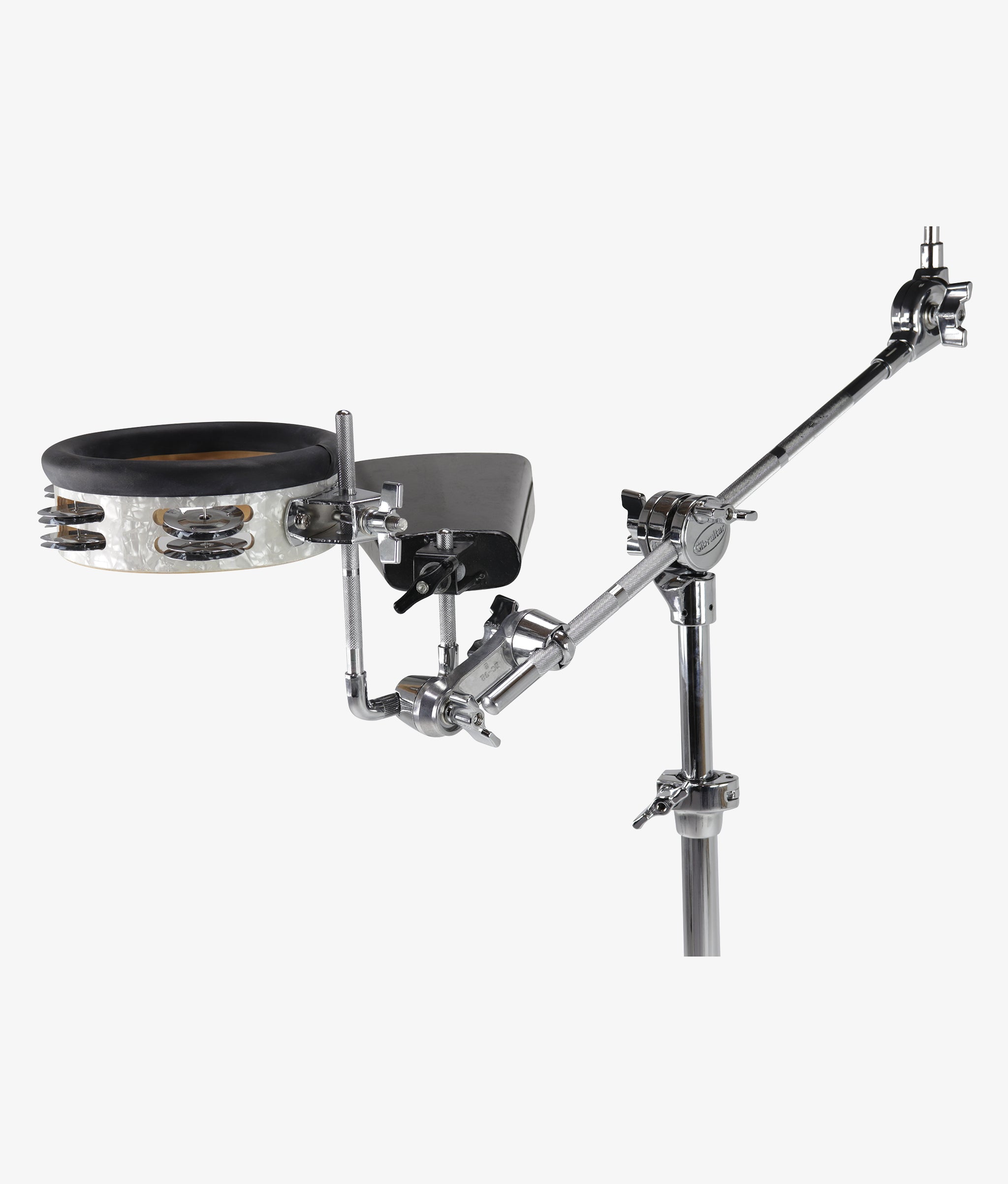 Gibraltar SC-DPLRA Twin 9.5mm L-Arm and Clamp for Percussion Accessories - Percussion Accessory | Gibraltar