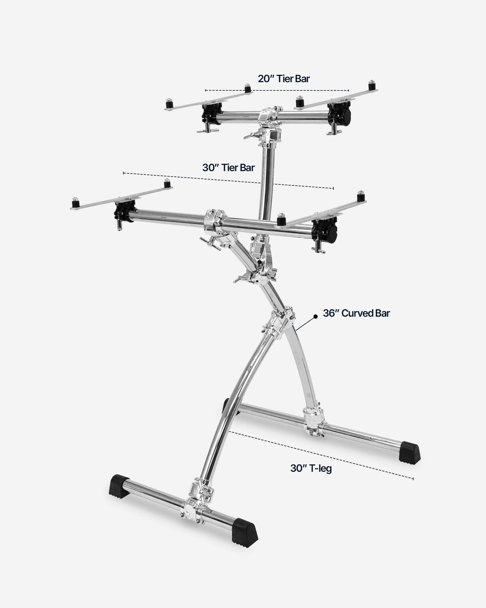 Gibraltar Keytree 2 Tier Keyboard Stand