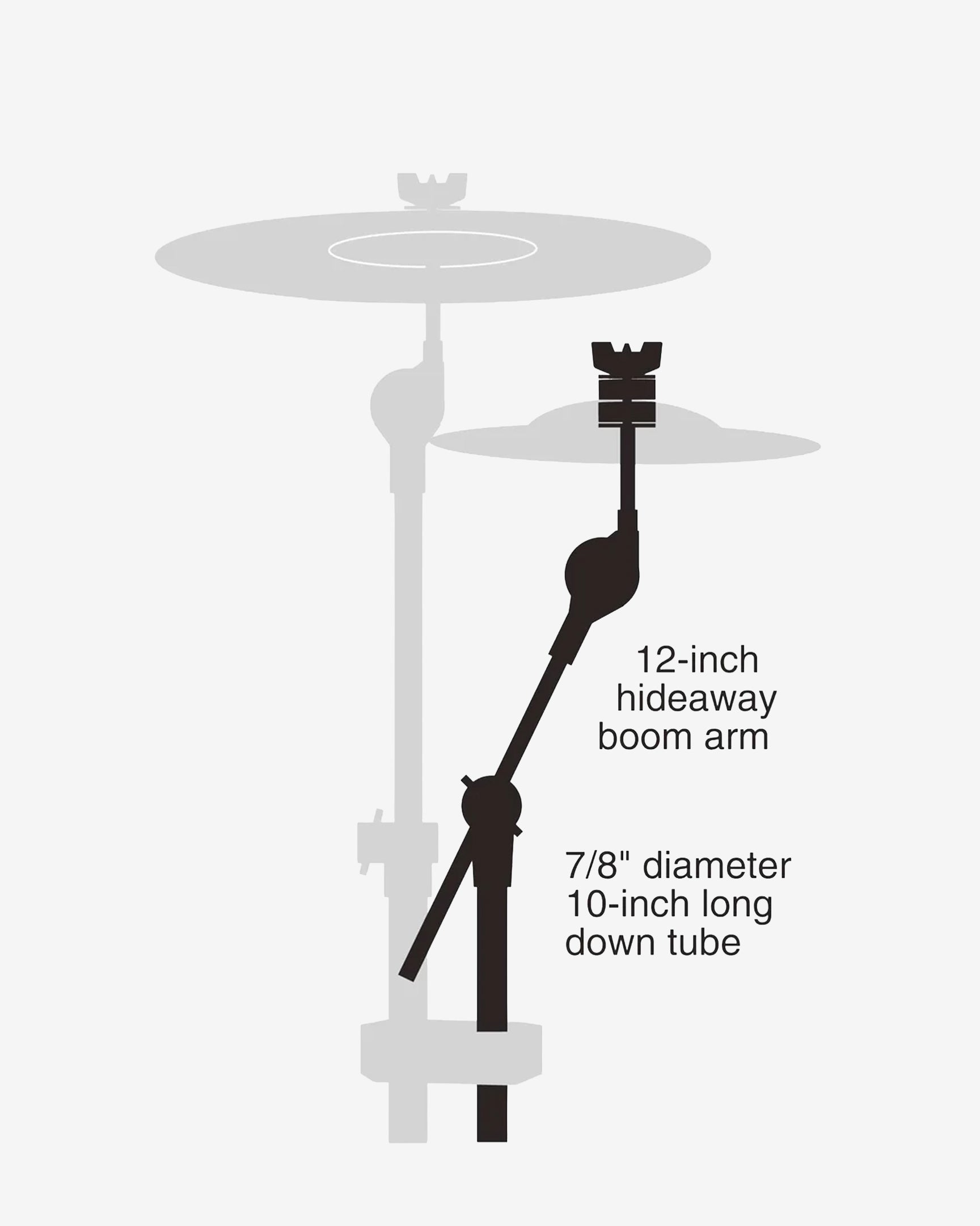 Gibraltar SC-4425MB 12" Cymbal Boom Arm
