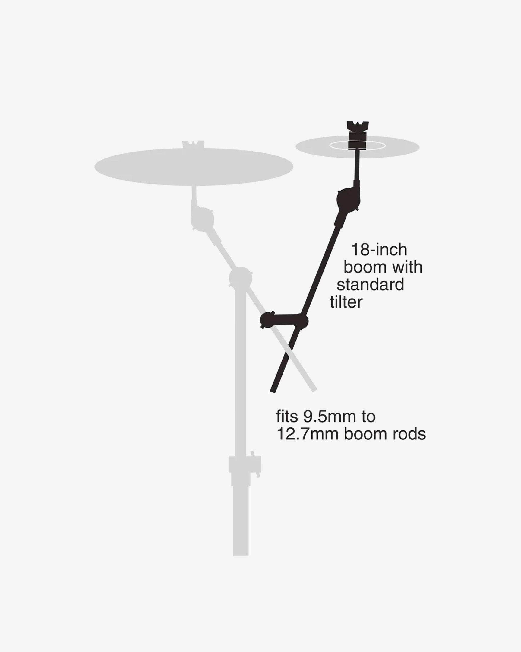 Gibraltar SC-CLBRA 18" Cymbal Arm with Rotating Boom Rod Clamp