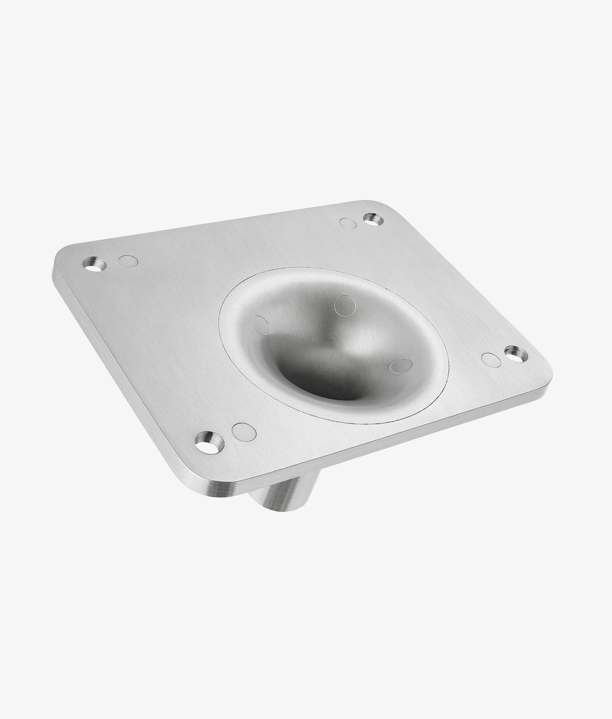 drum pad bracket base d [variant: Steel]