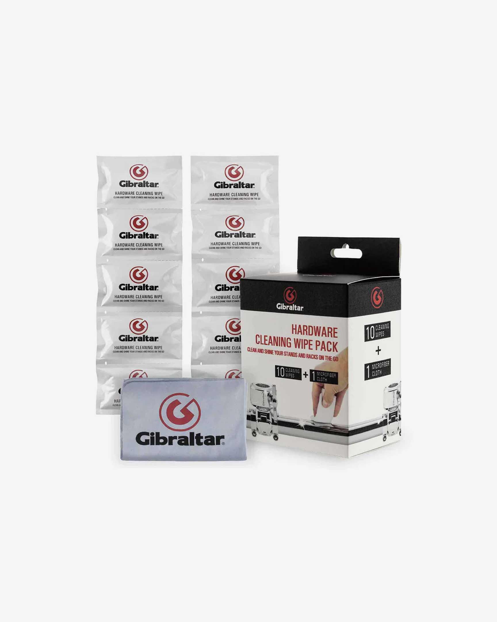 Gibraltar SC-HCW10 Hardware Cleaning Wipes, 10 Pack