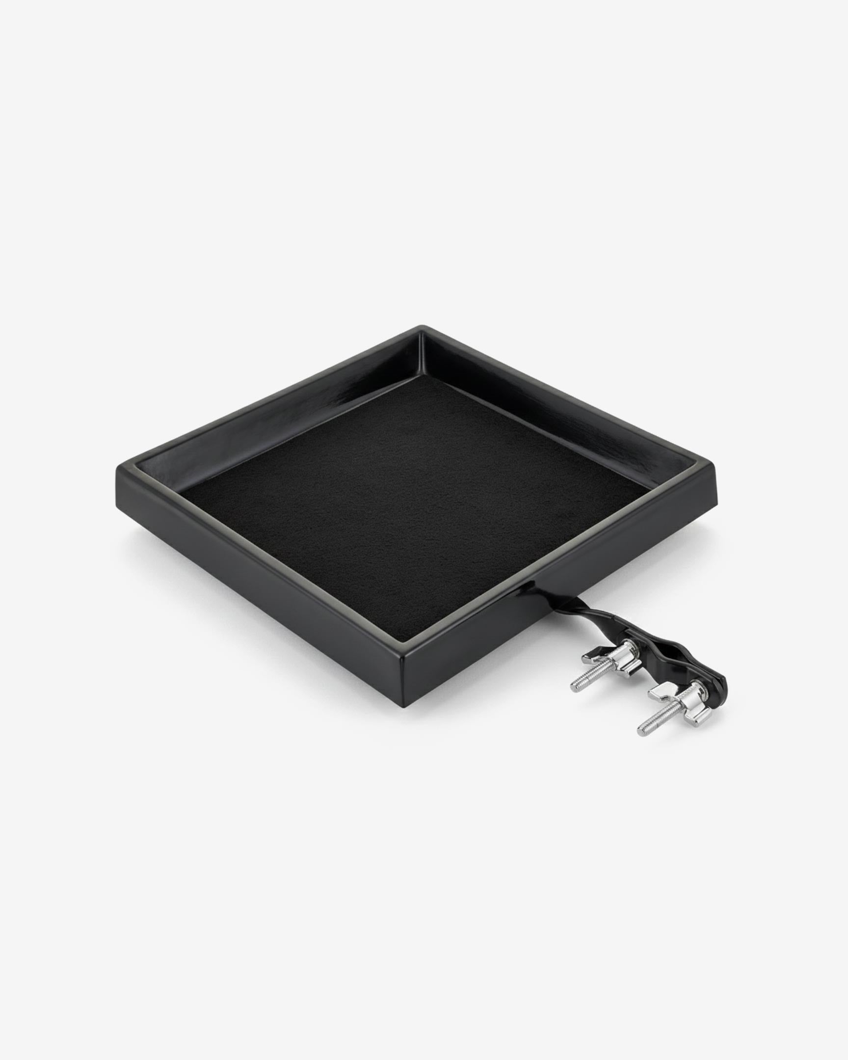 Gibraltar SC-SAT 12" x 12" Small Accessory Tray with Clamp, Black