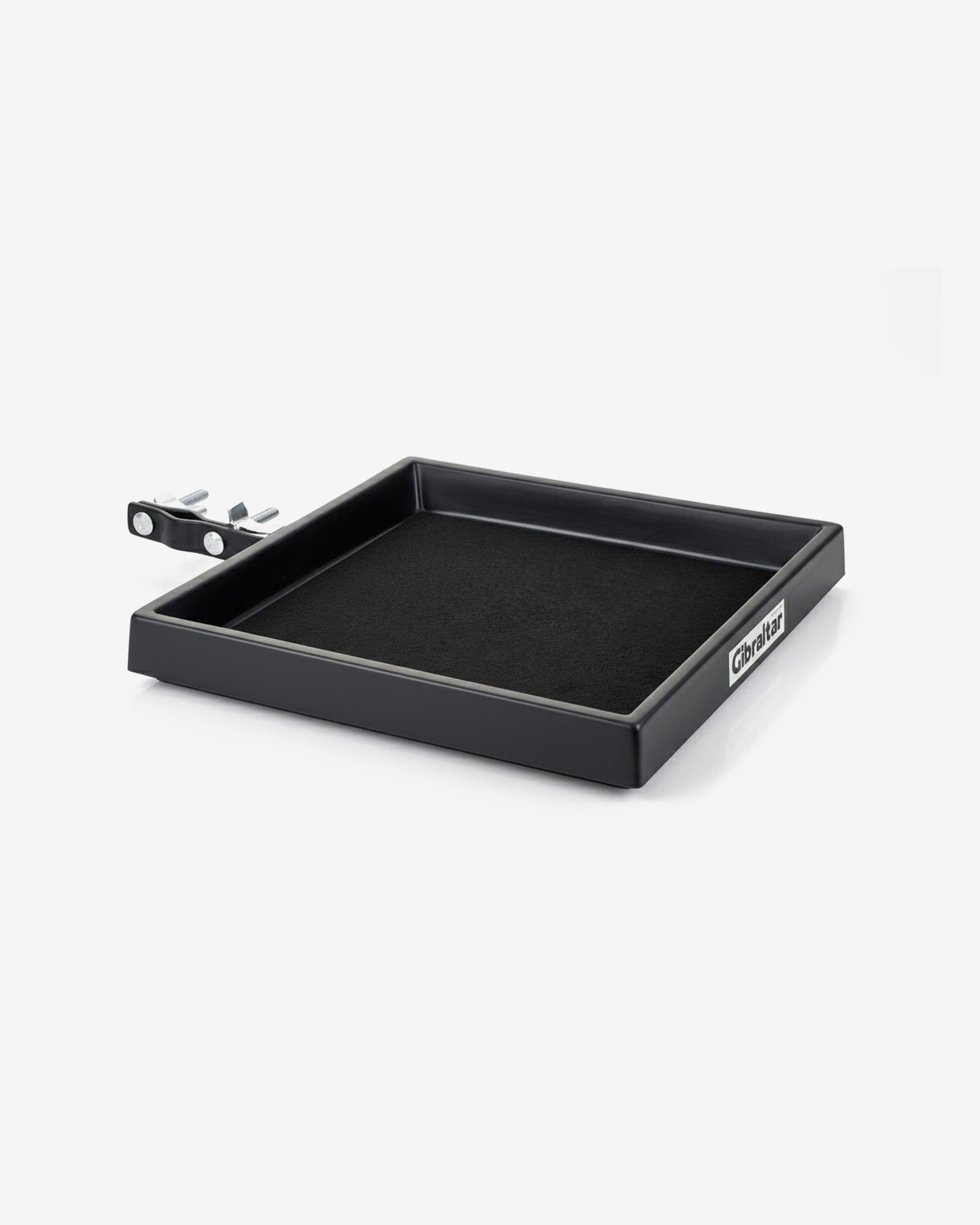 Gibraltar SC-SAT 12" x 12" Small Accessory Tray with Clamp, Black