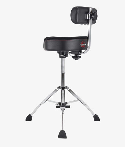 Gibraltar 9808HMTB 17" Tall Hydraulic Saddle Drum Throne - Drum Throne | Gibraltar