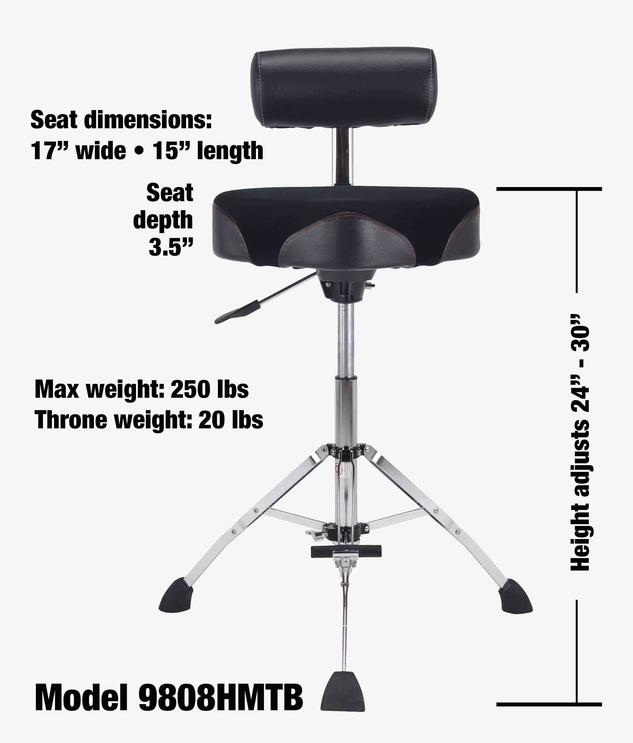 Hydraulic best sale saddle stool