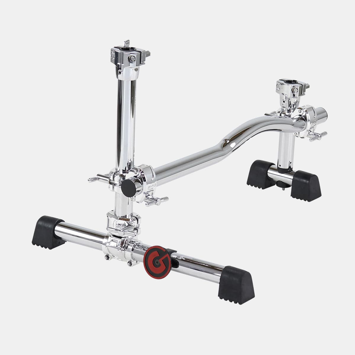  Gibraltar GSVMS Stealth Drum Rack Vertical Mount System with Chrome Clamps stealth drum rack
